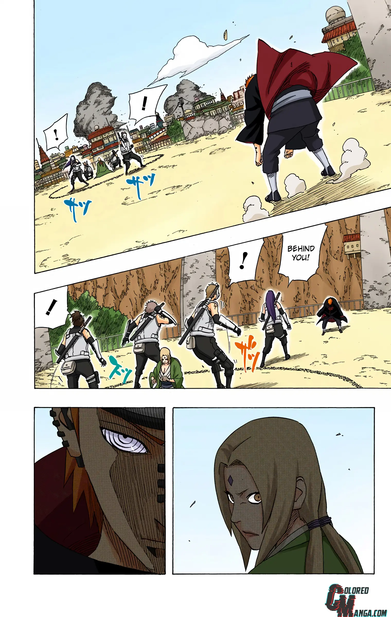 Naruto Colored Manga Online, chapter 427, page 16