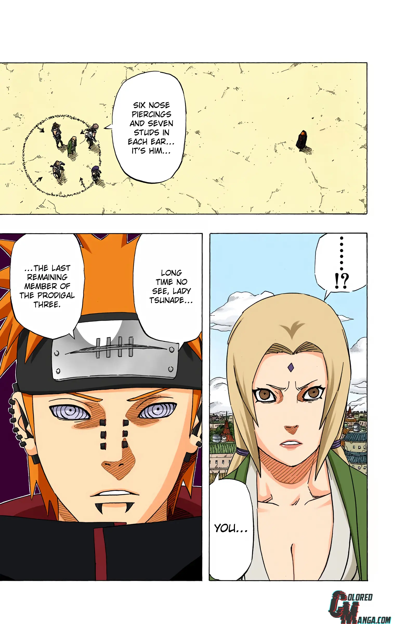 Naruto Colored Manga Online, chapter 427, page 17