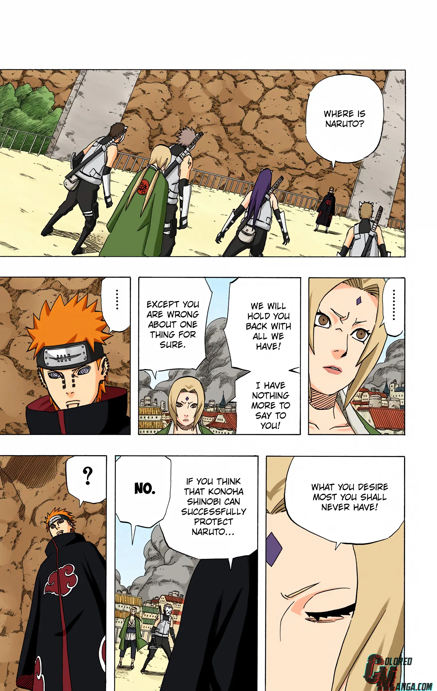 Naruto Colored Manga Online, chapter 428, page 11