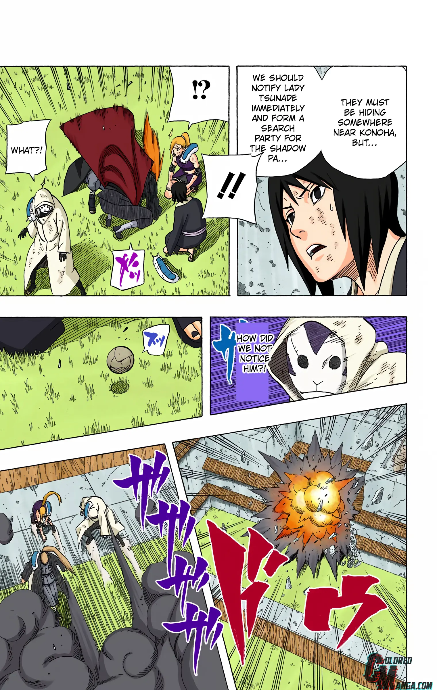 Naruto Colored Manga Online, chapter 428, page 15