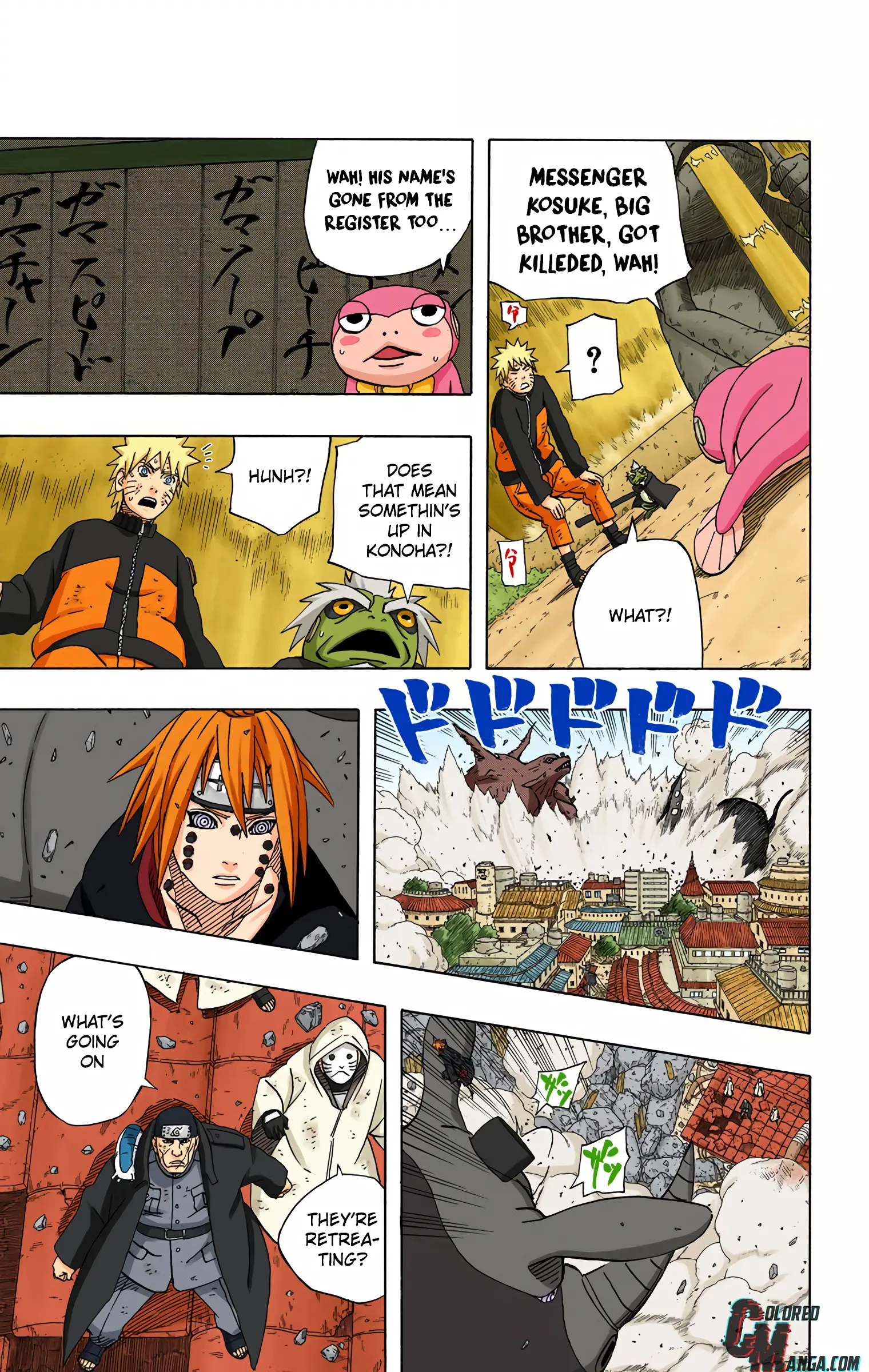 Naruto Colored Manga Online, chapter 429, page 5