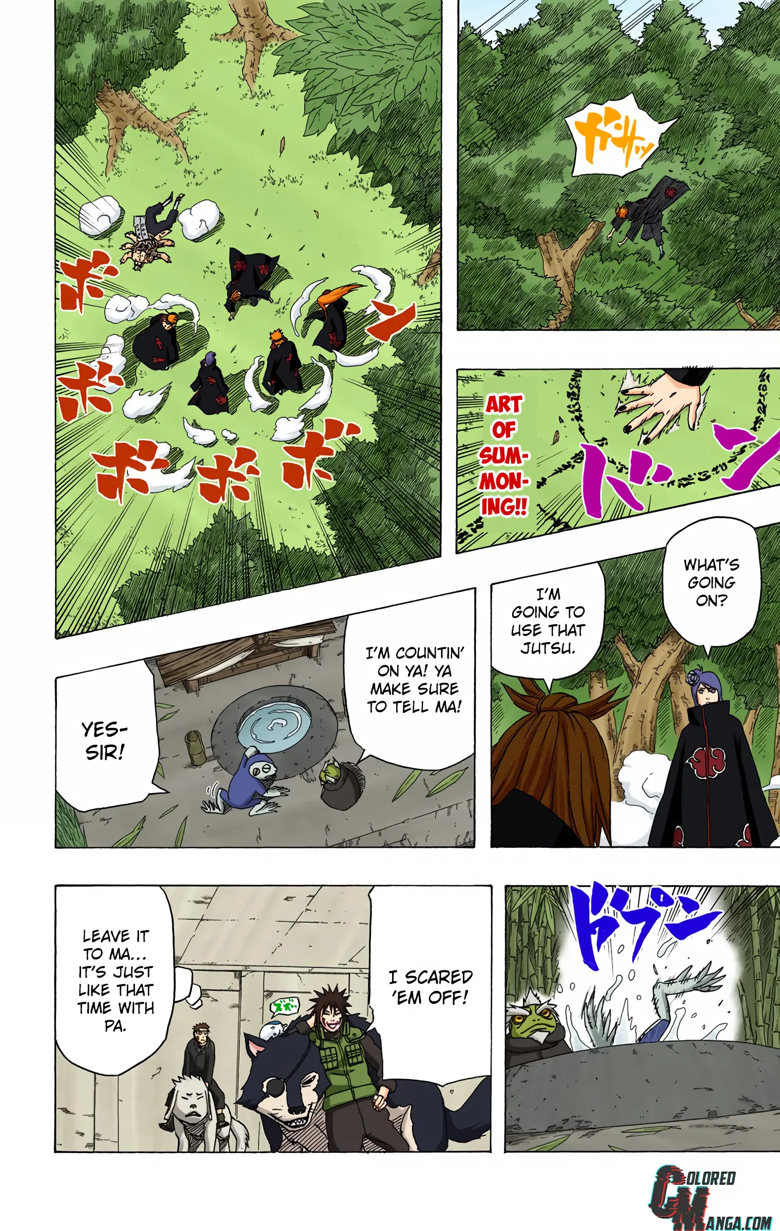 Naruto Colored Manga Online, chapter 429, page 7