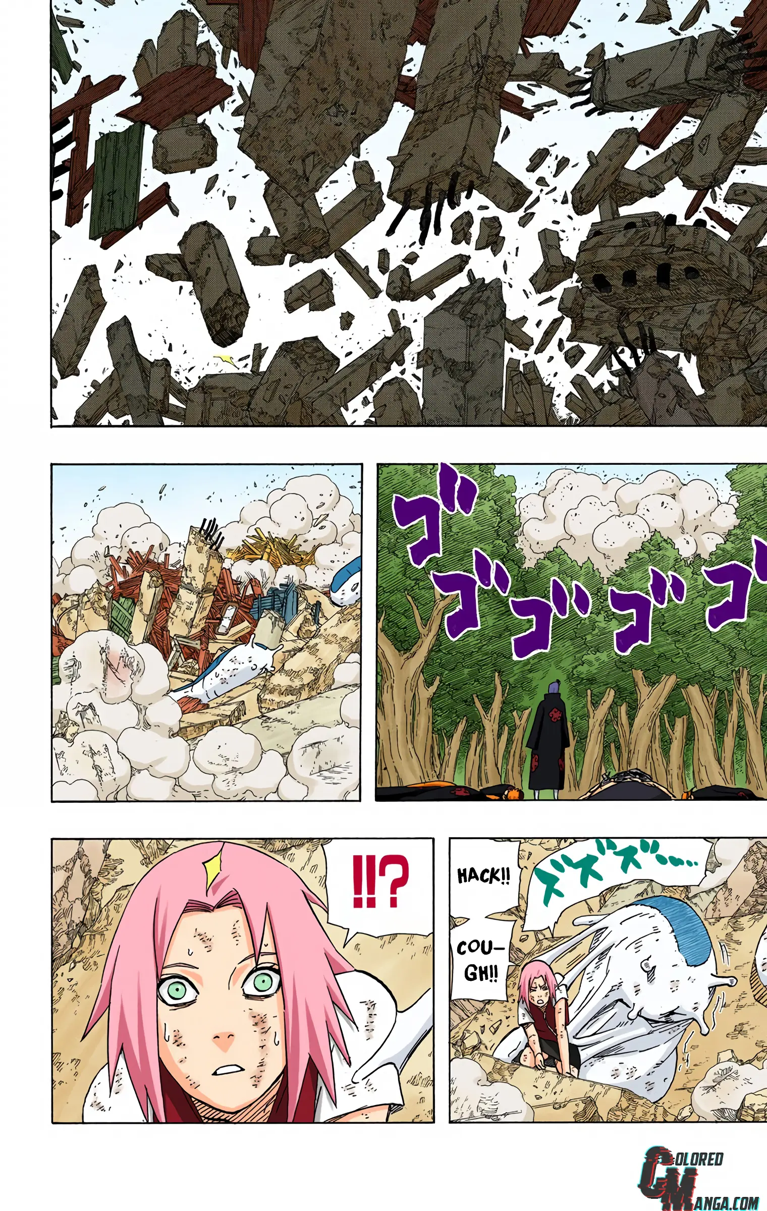 Naruto Colored Manga Online, chapter 429, page 12