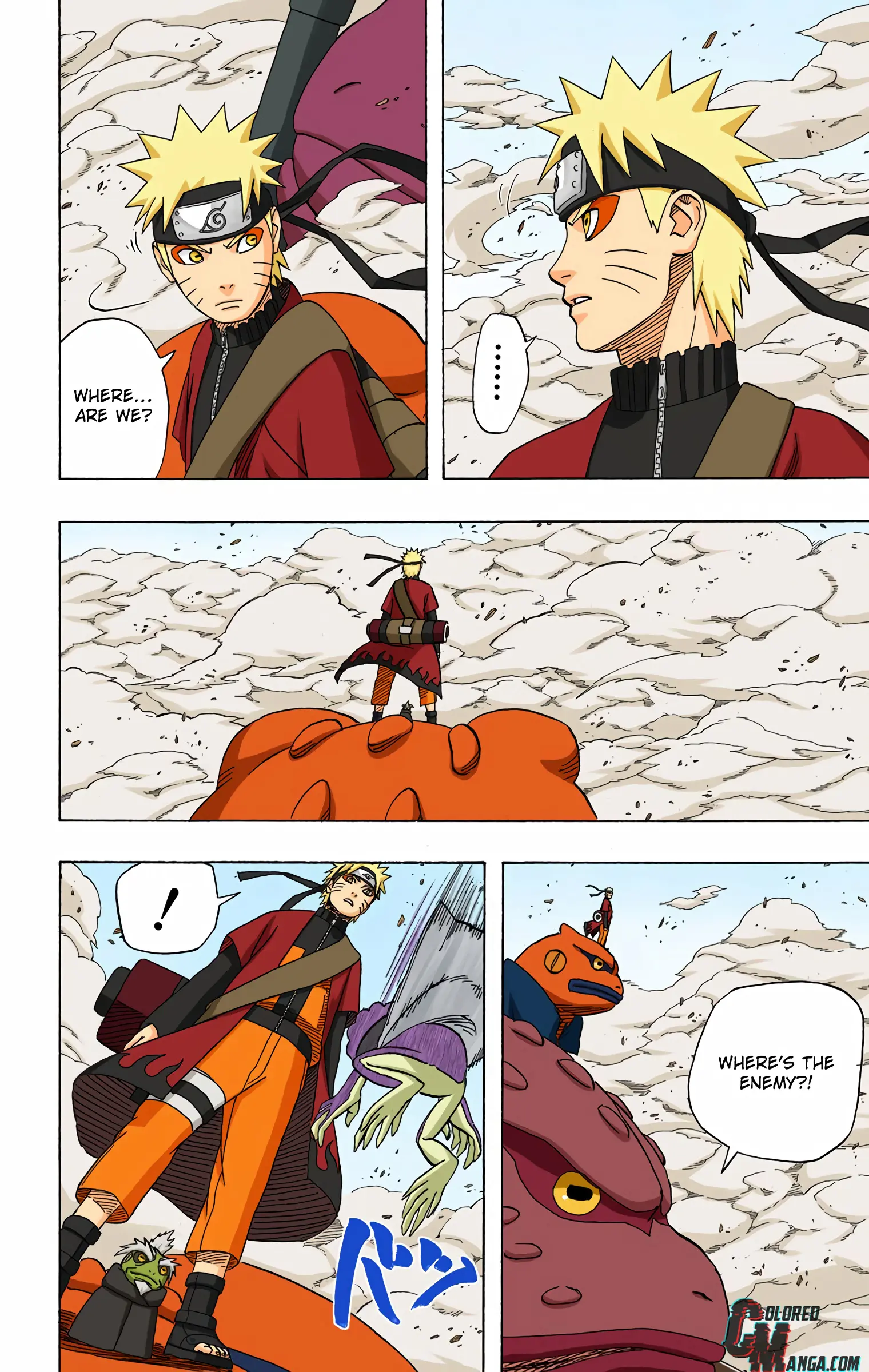 Naruto Colored Manga Online, chapter 430, page 4