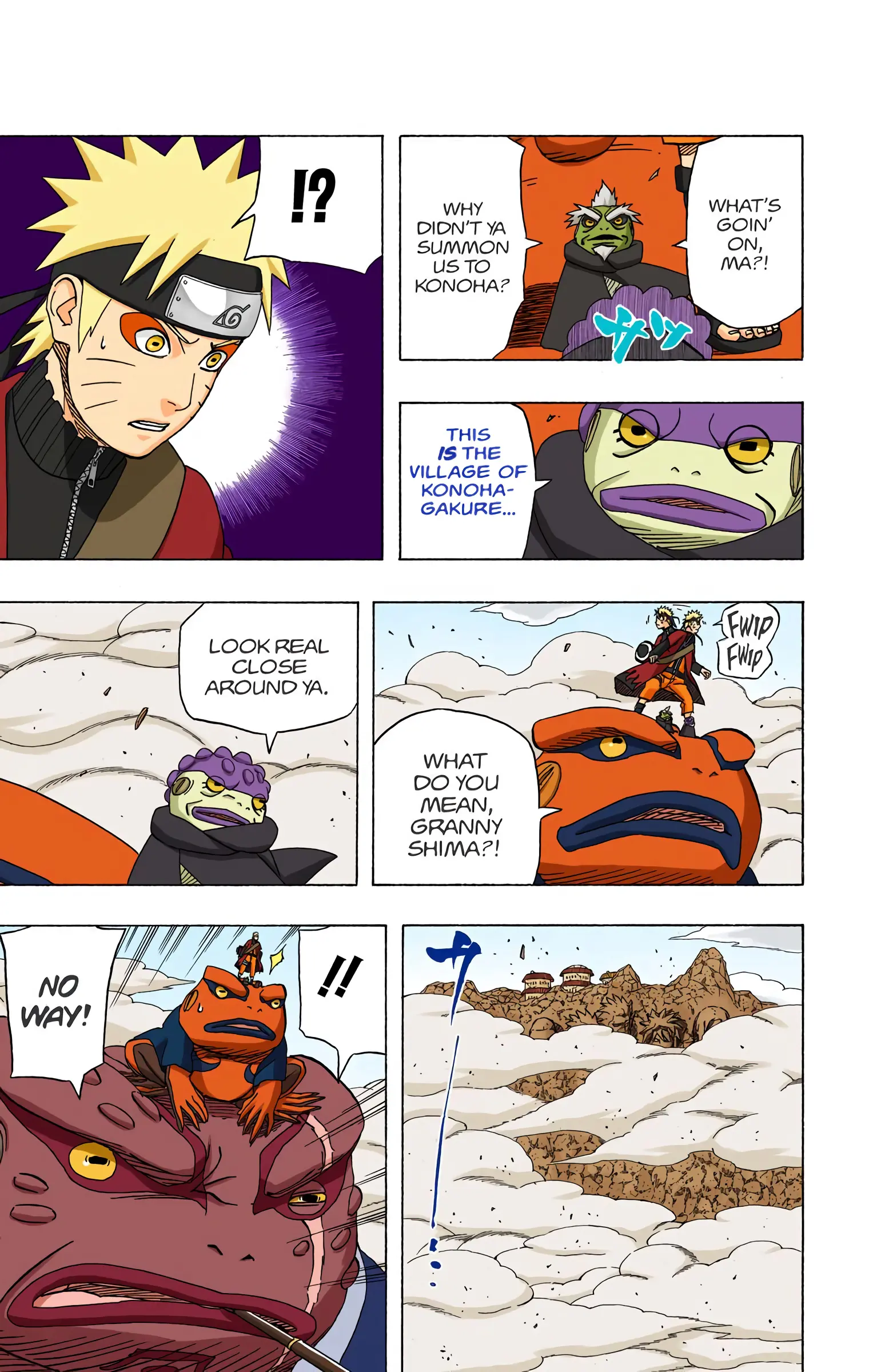 Naruto Colored Manga Online, chapter 430, page 5