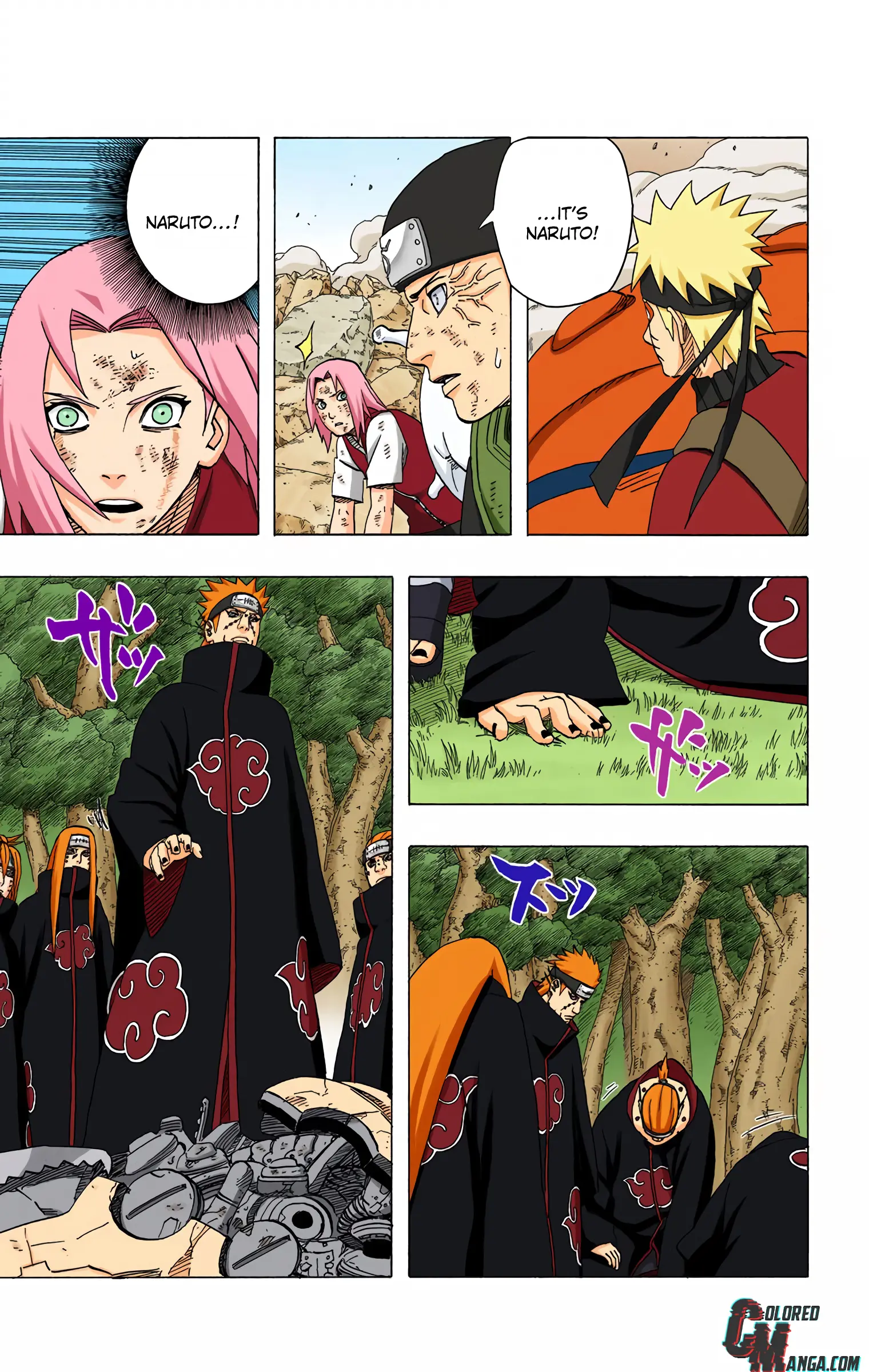 Naruto Colored Manga Online, chapter 430, page 11