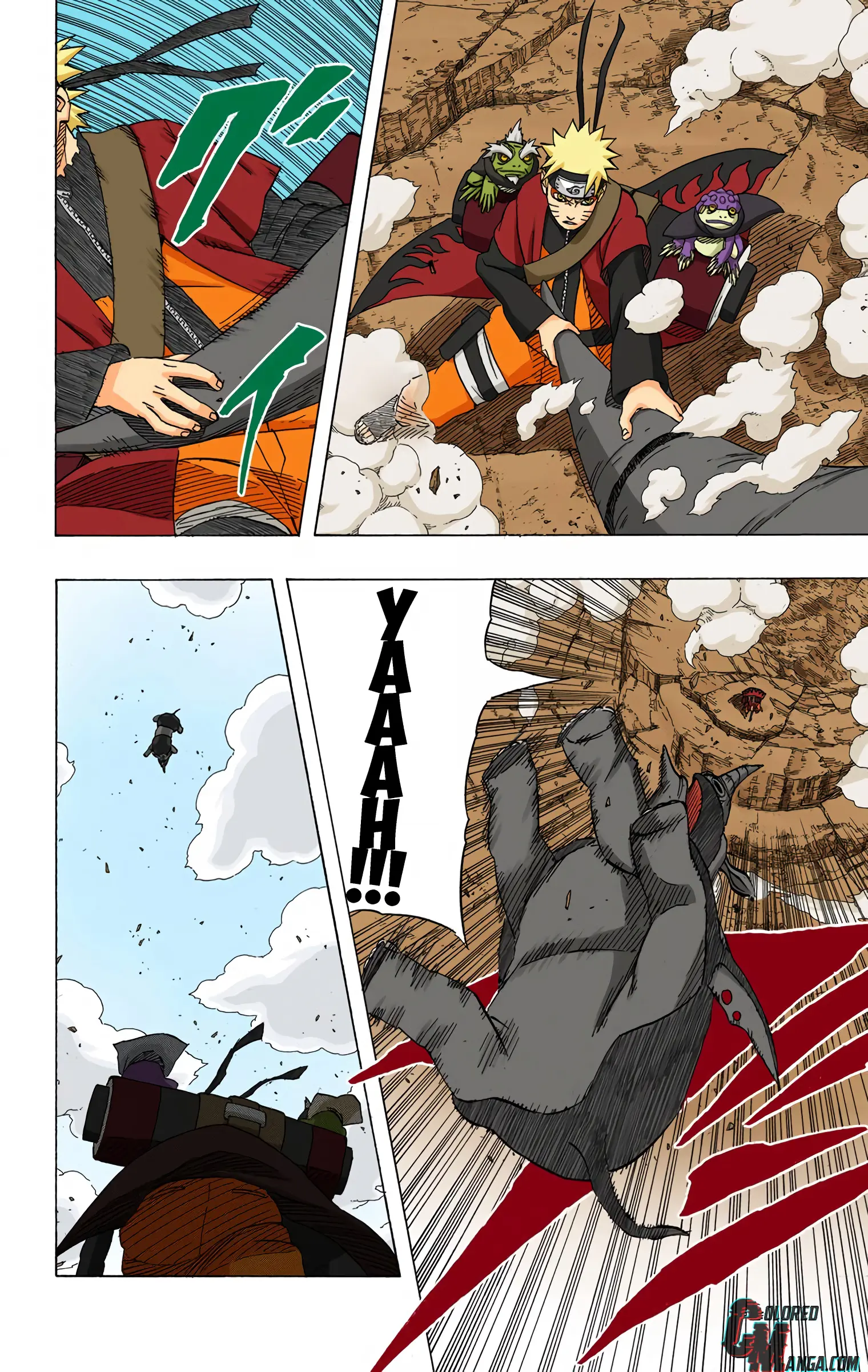 Naruto Colored Manga Online, chapter 431, page 6