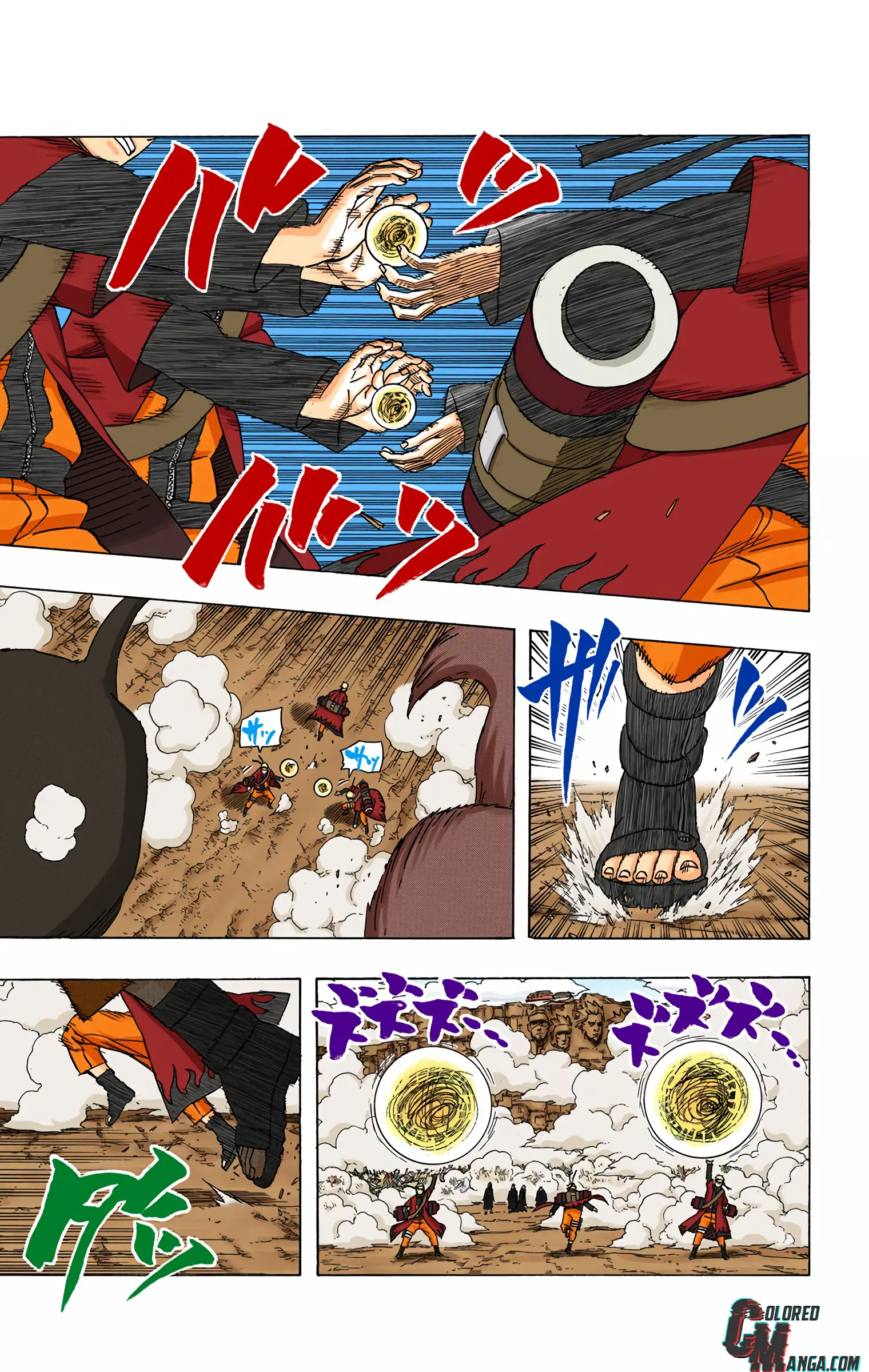 Naruto Colored Manga Online, chapter 431, page 9