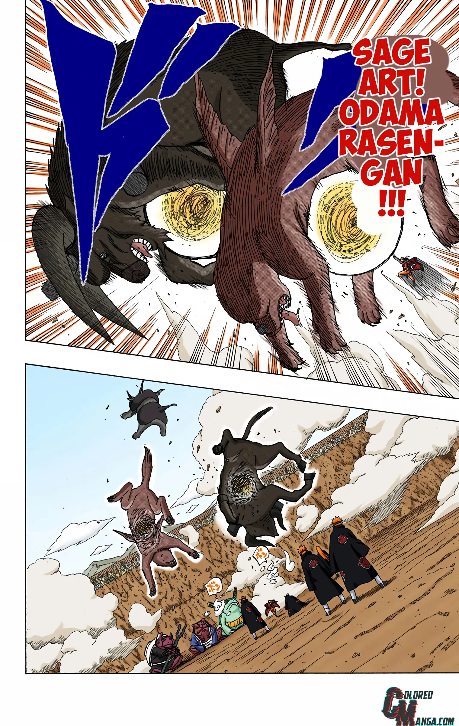 Naruto Colored Manga Online, chapter 431, page 10