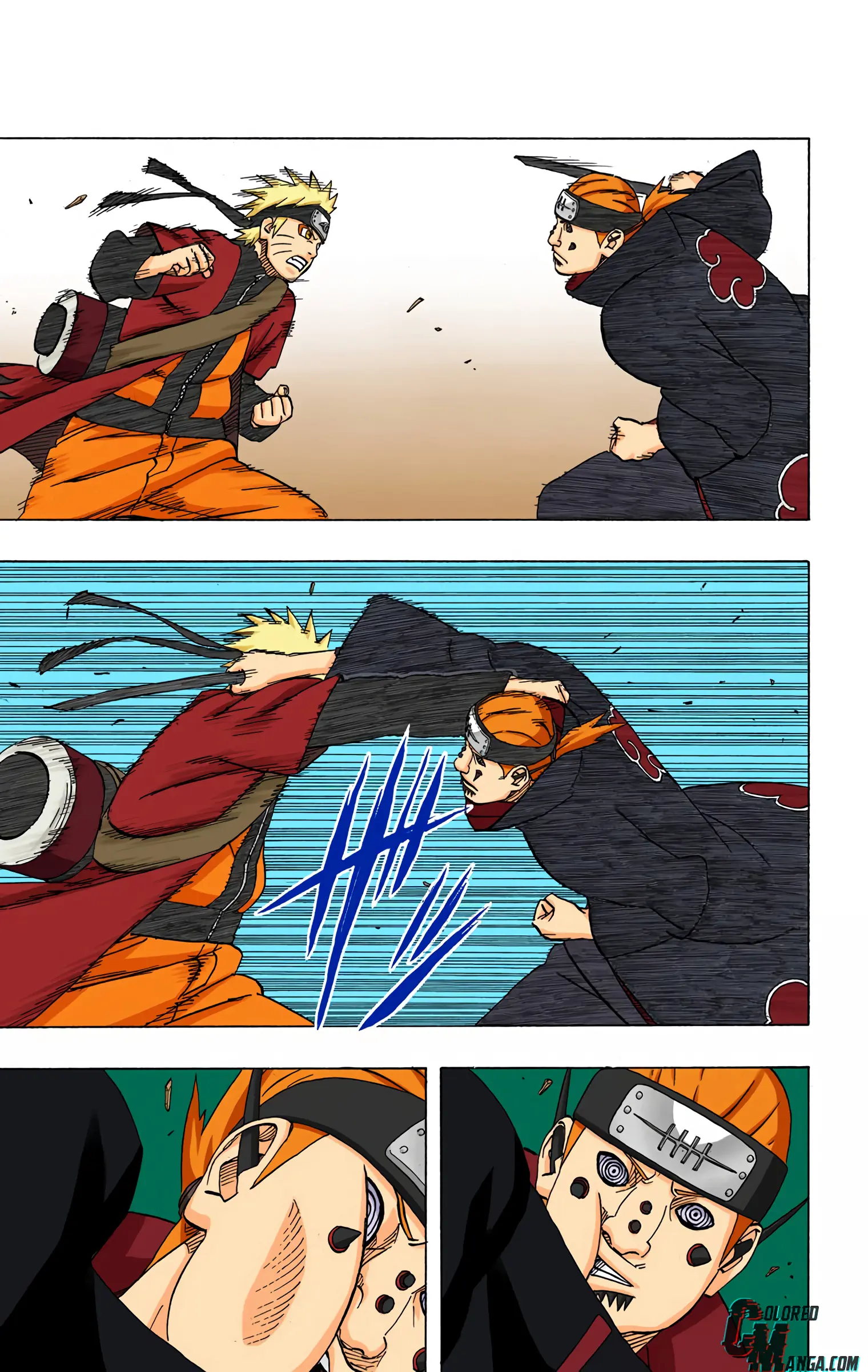 Naruto Colored Manga Online, chapter 431, page 13