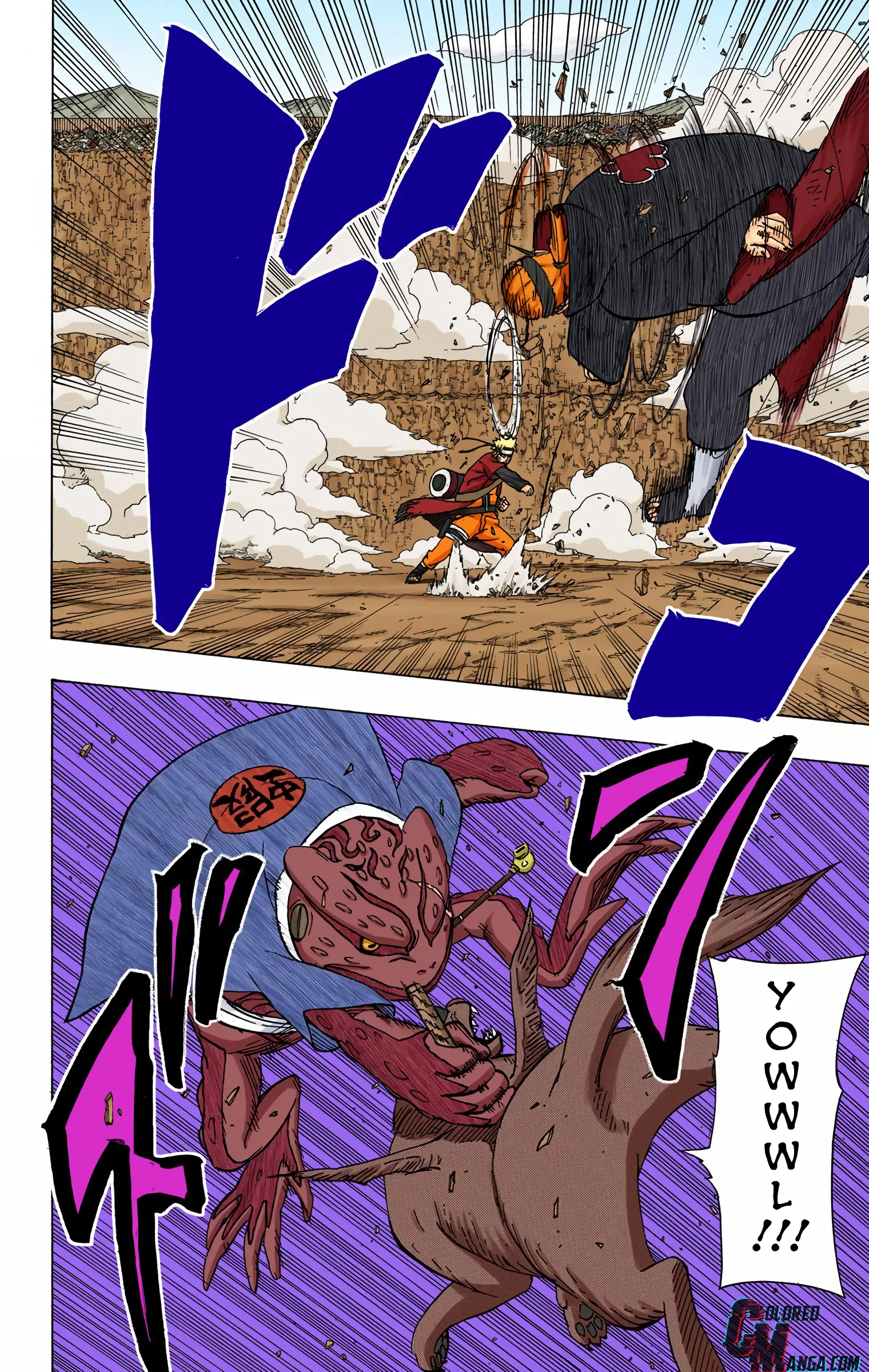Naruto Colored Manga Online, chapter 431, page 14