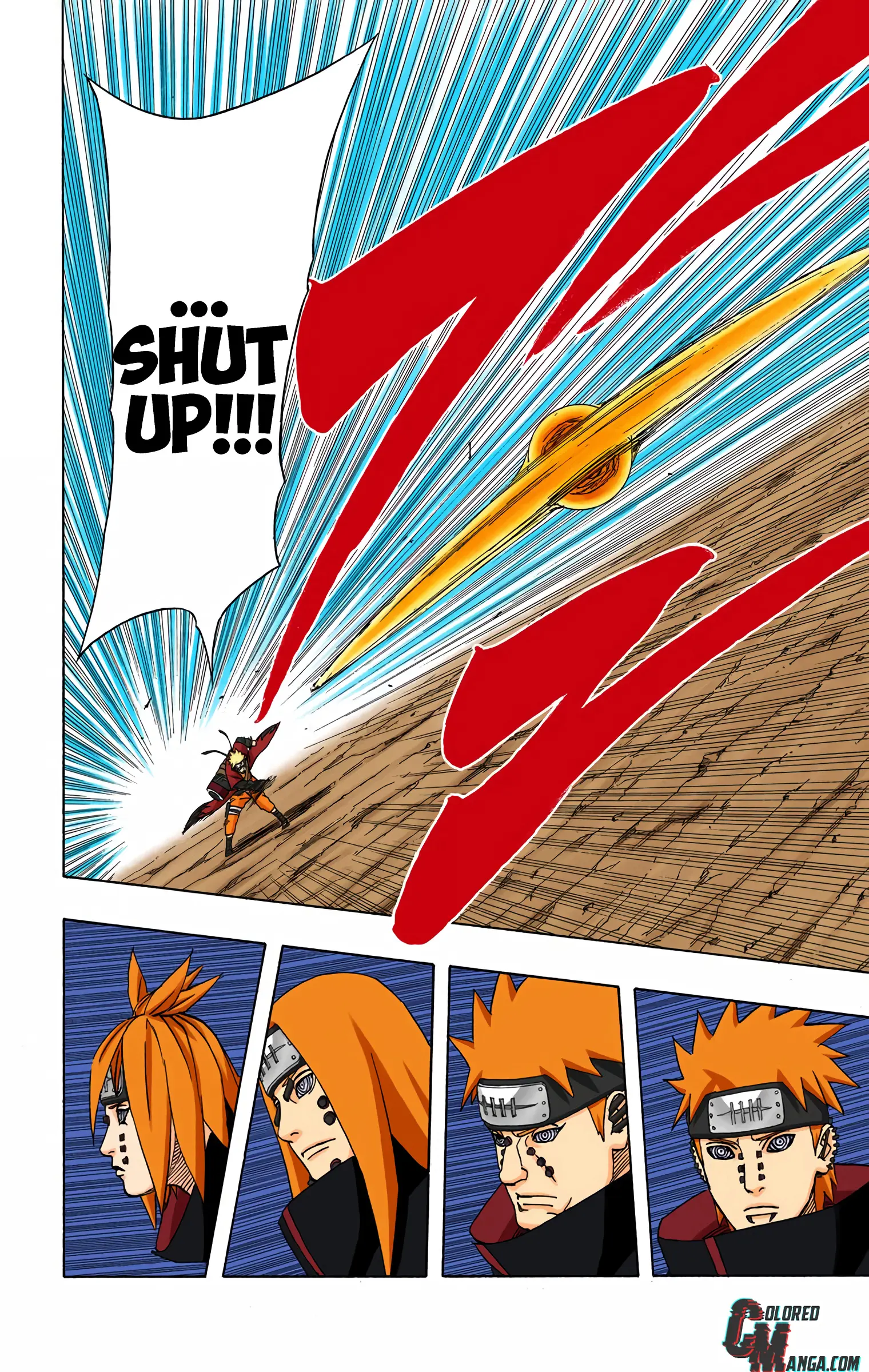 Naruto Colored Manga Online, chapter 432, page 4