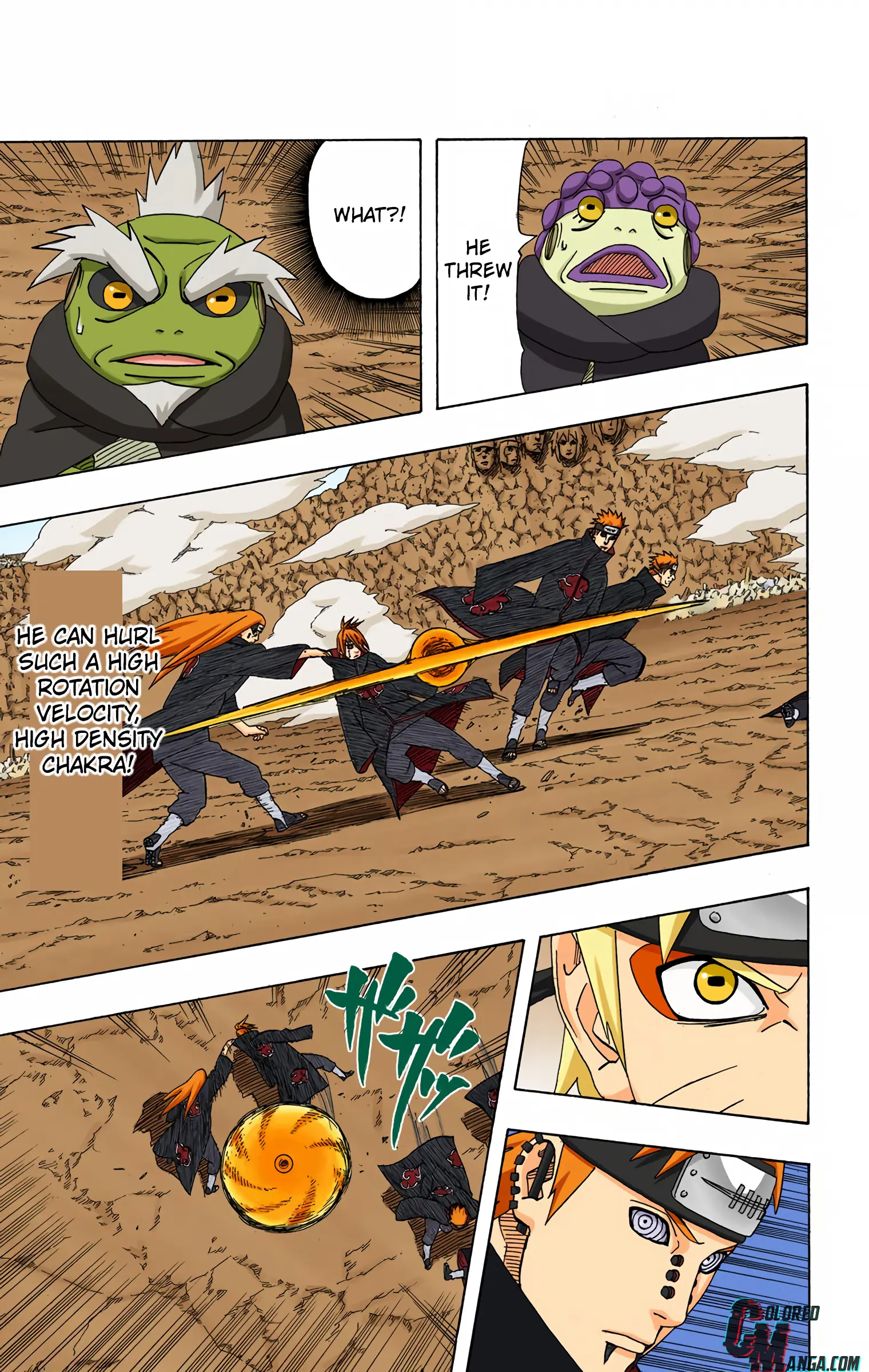 Naruto Colored Manga Online, chapter 432, page 5