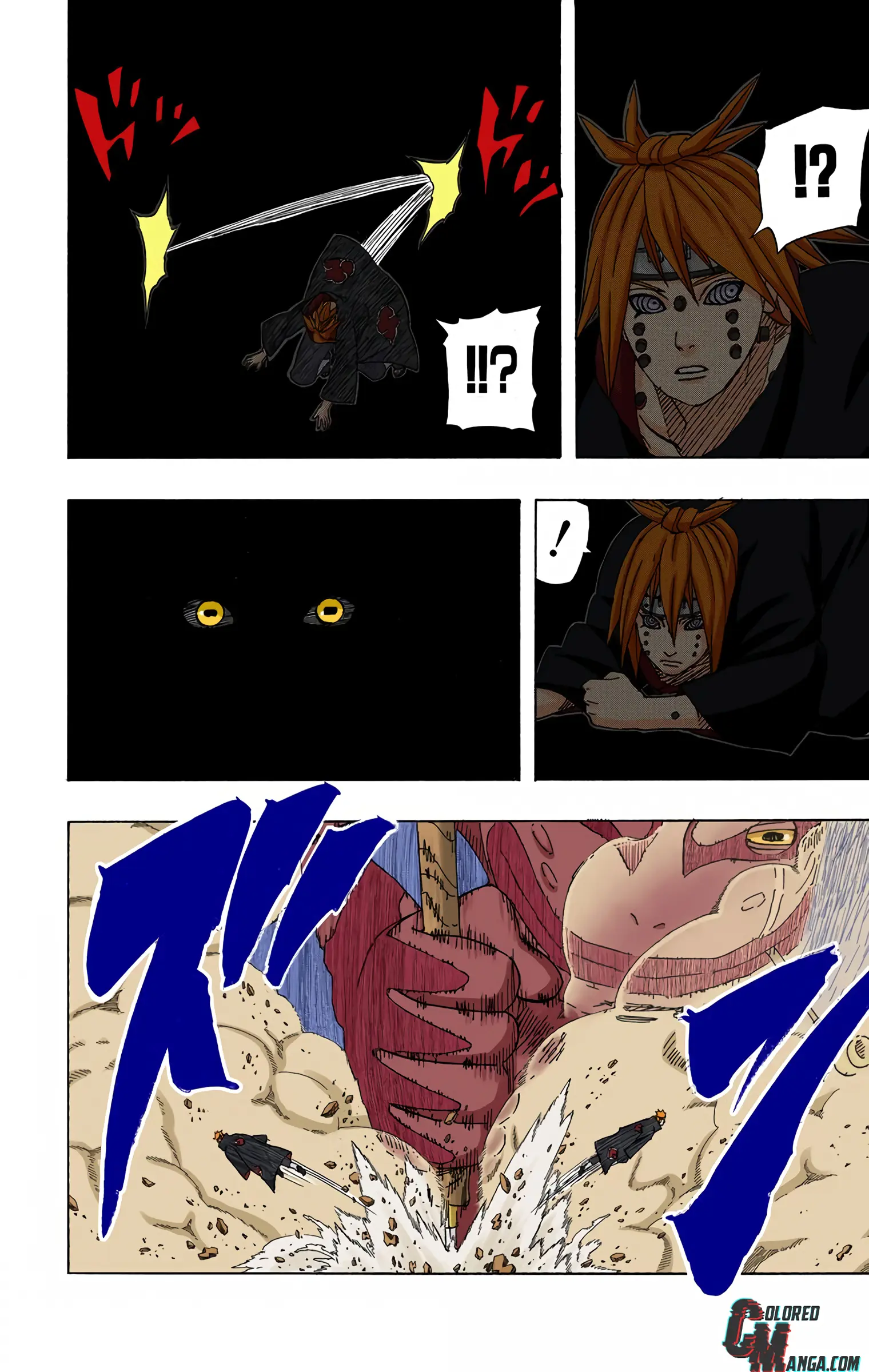 Naruto Colored Manga Online, chapter 432, page 13