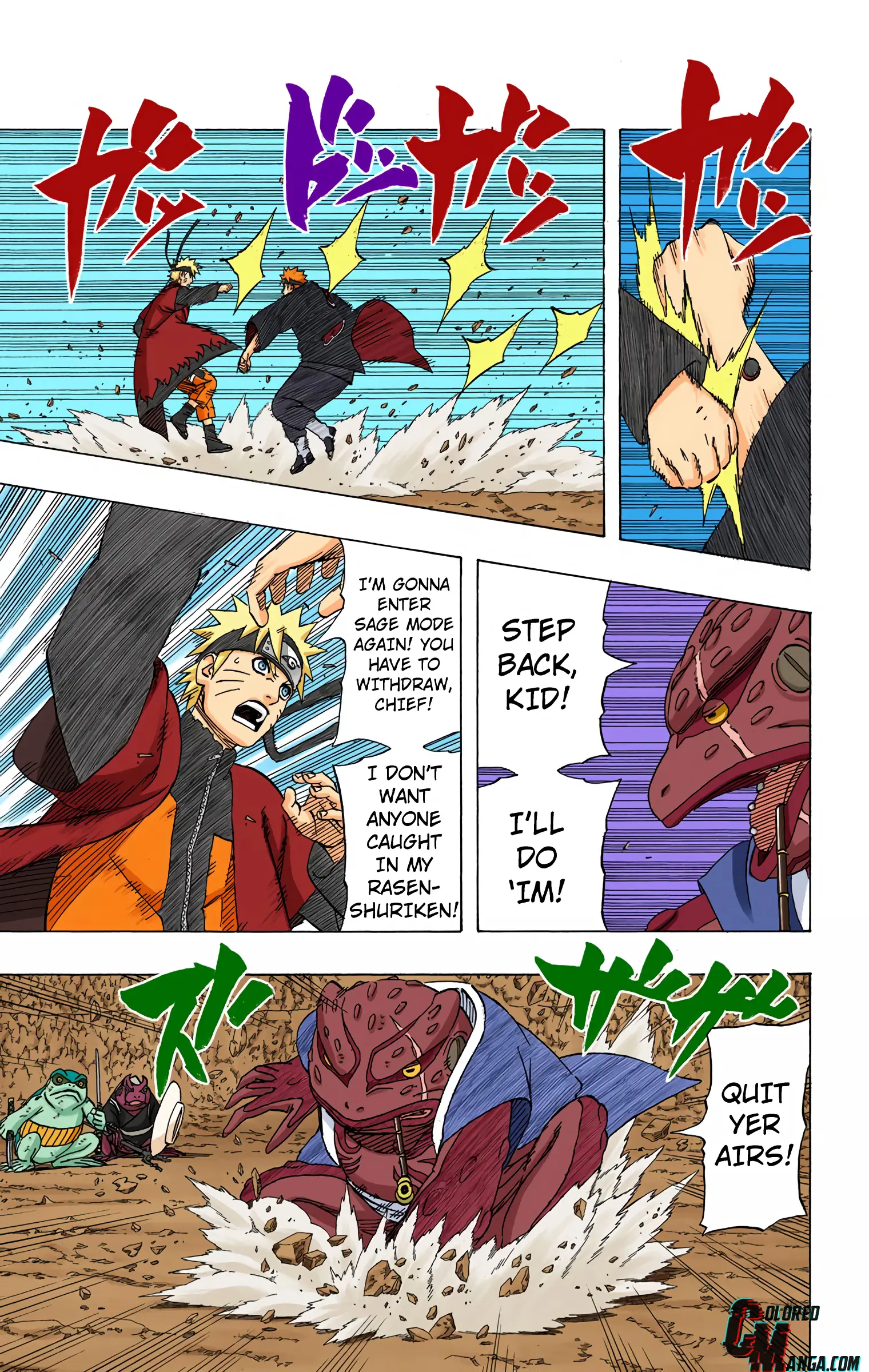 Naruto Colored Manga Online, chapter 433, page 11