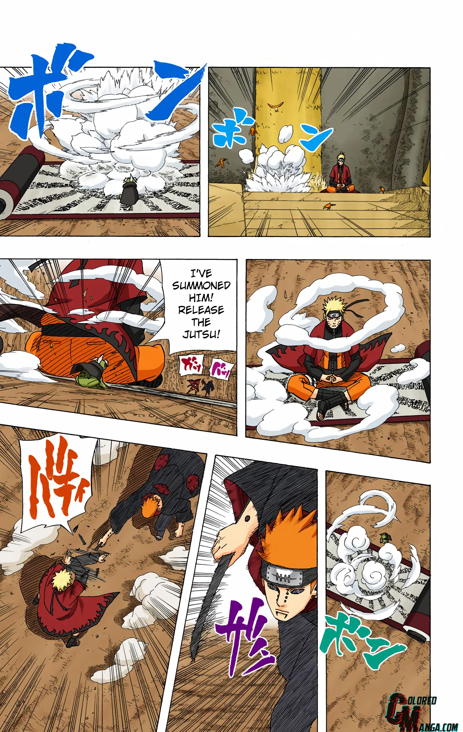 Naruto Colored Manga Online, chapter 433, page 13