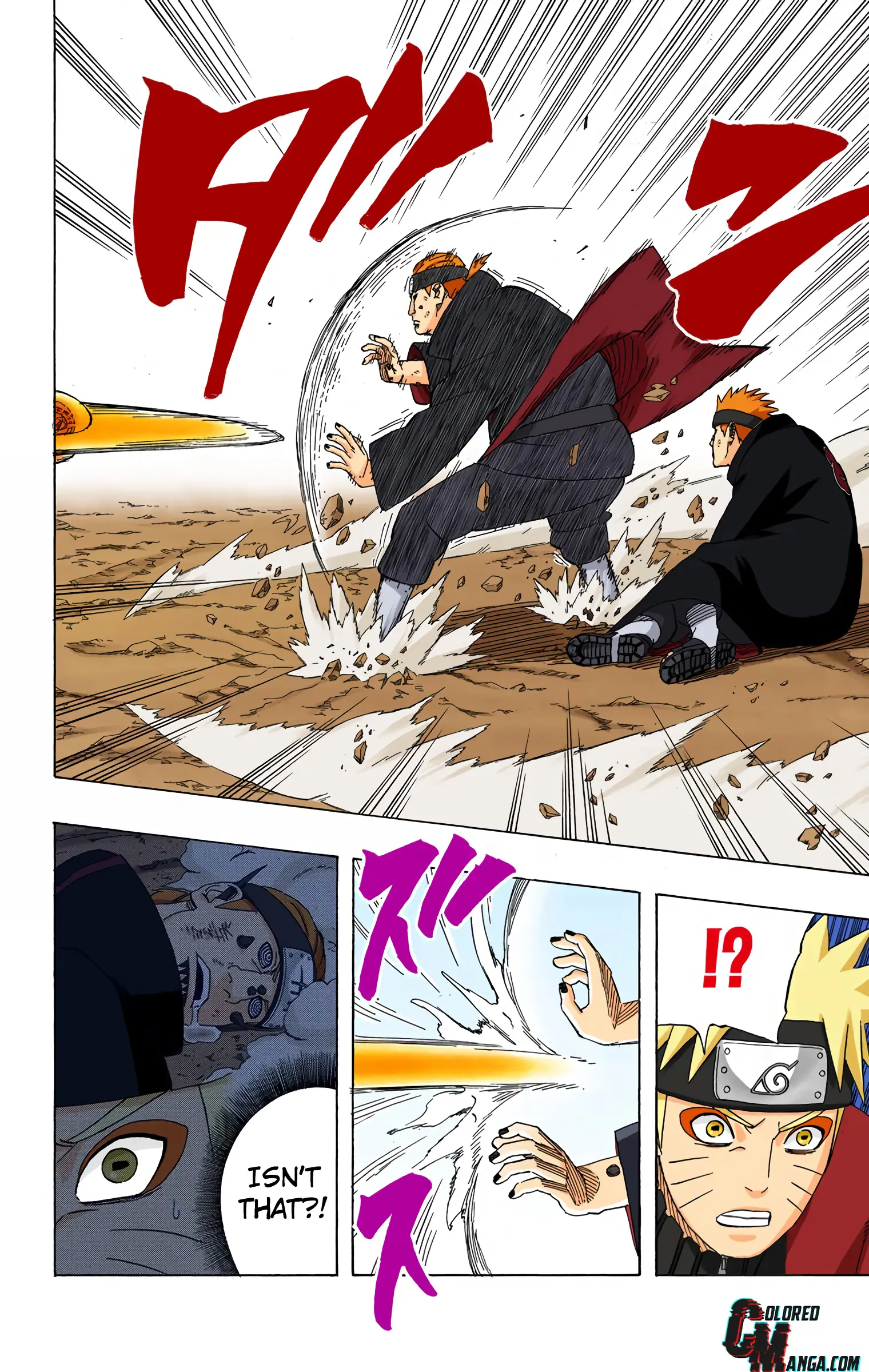 Naruto Colored Manga Online, chapter 433, page 16
