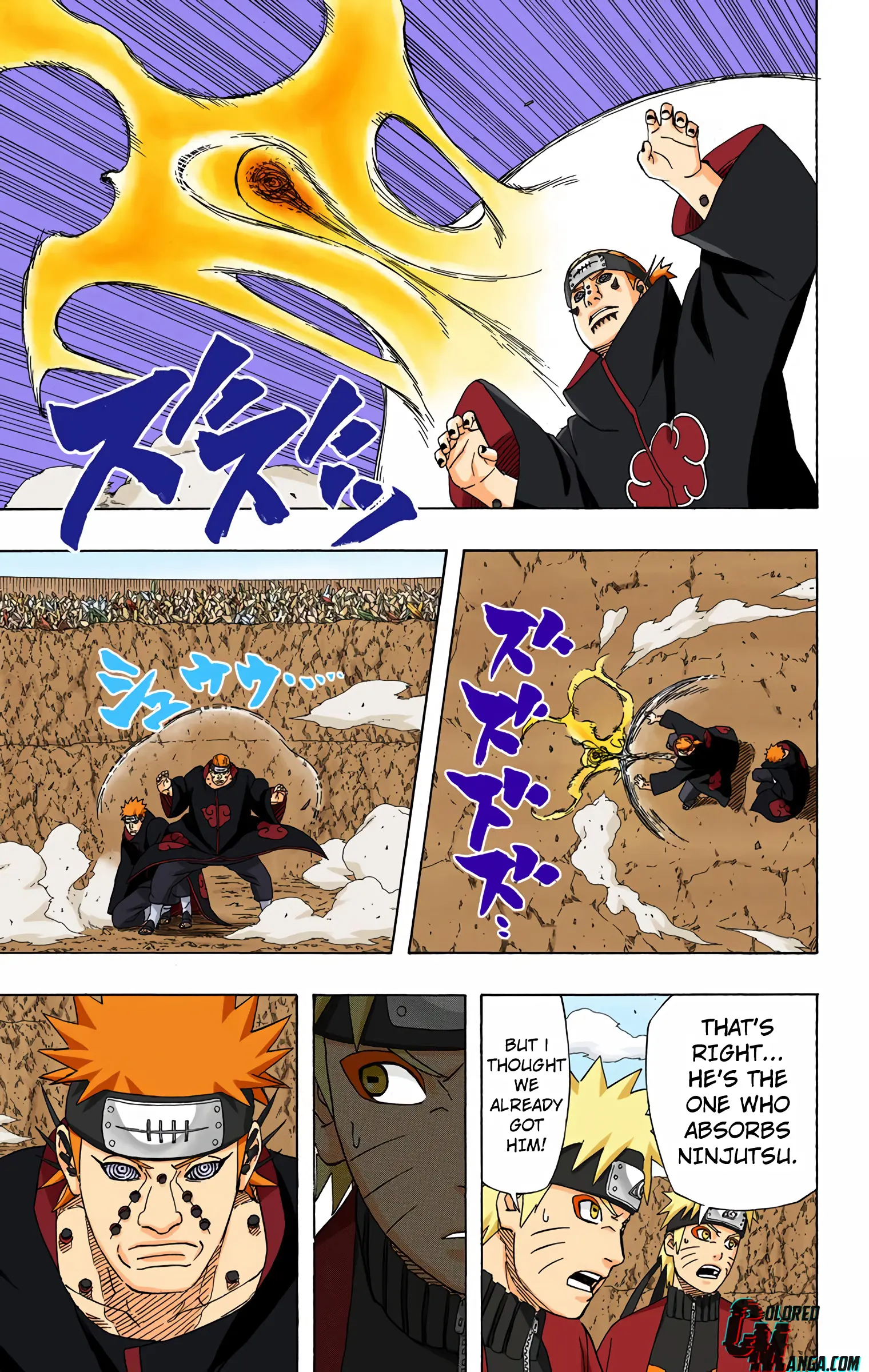 Naruto Colored Manga Online, chapter 433, page 17