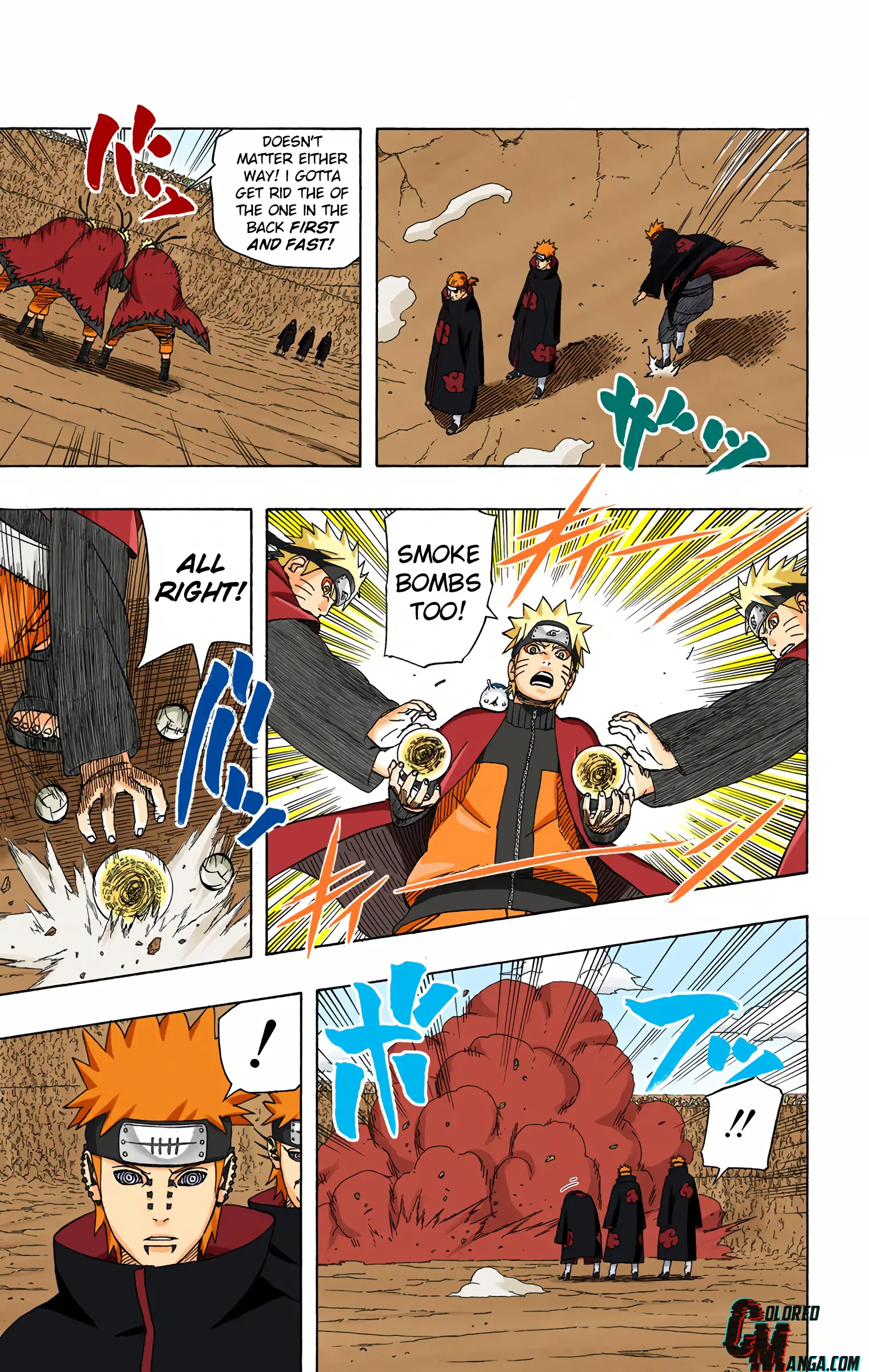 Naruto Colored Manga Online, chapter 433, page 19