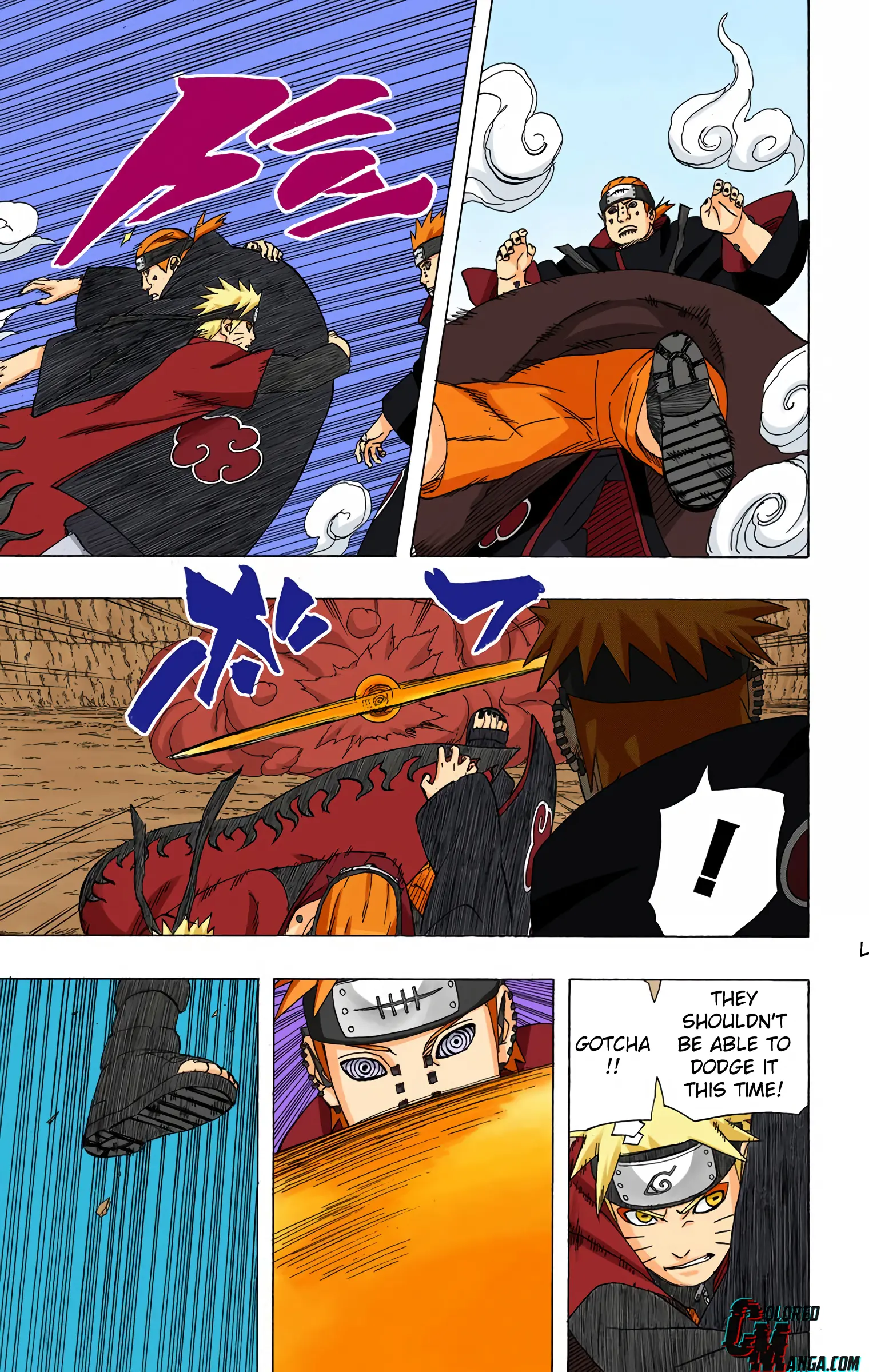 Naruto Colored Manga Online, chapter 433, page 21