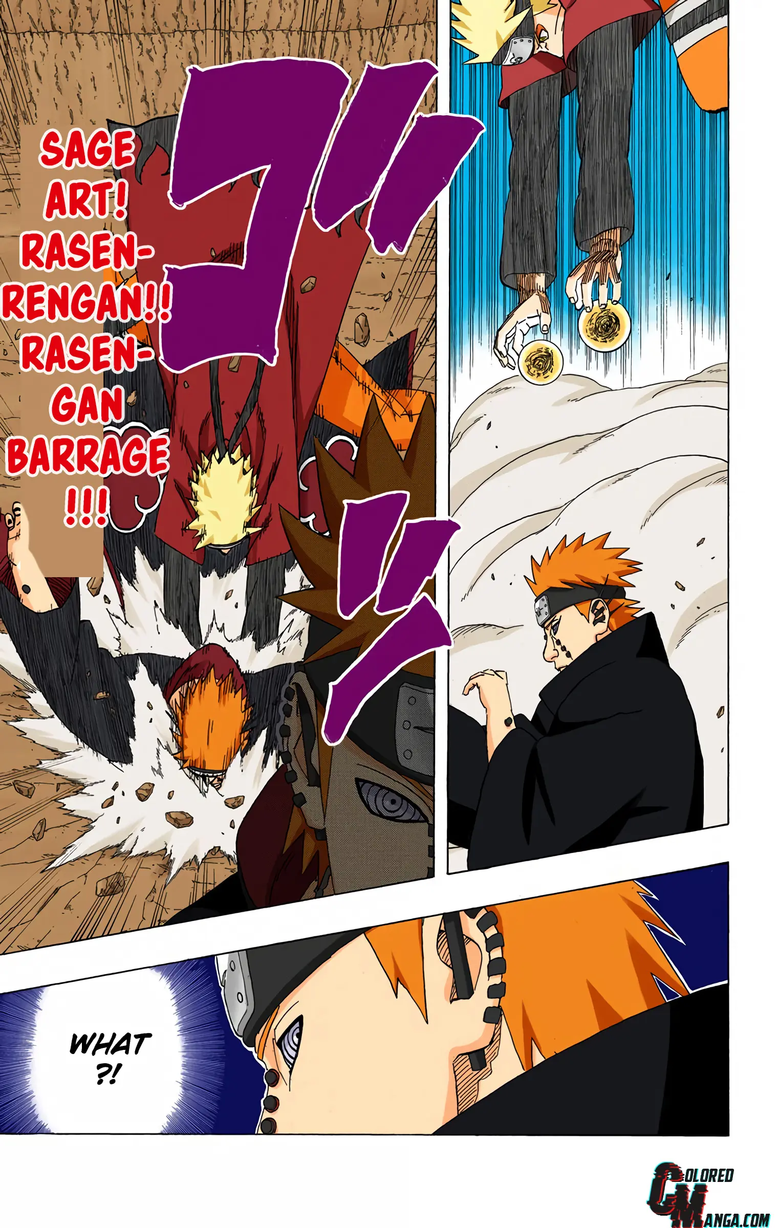 Naruto Colored Manga Online, chapter 433, page 23