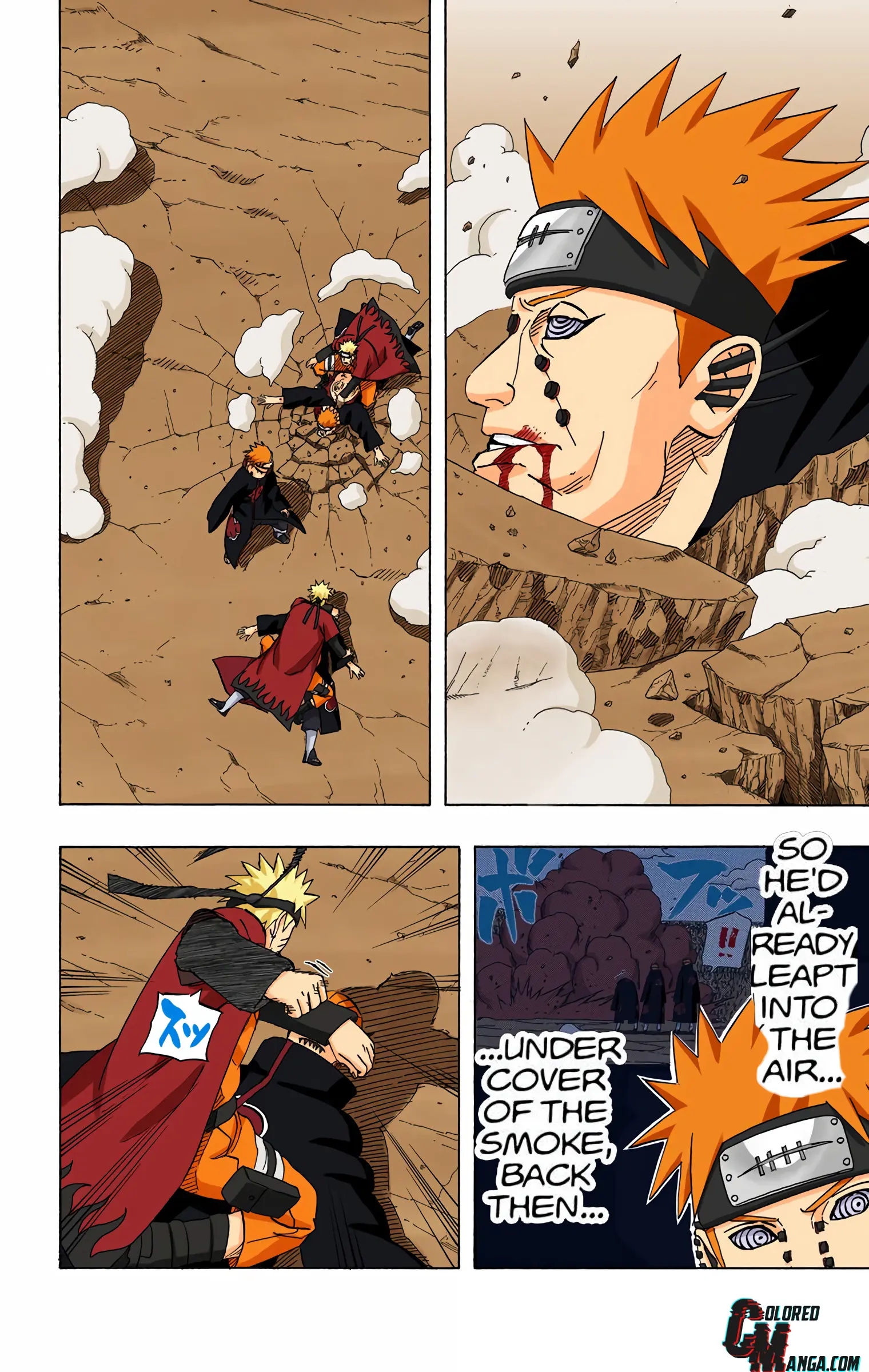 Naruto Colored Manga Online, chapter 434, page 4
