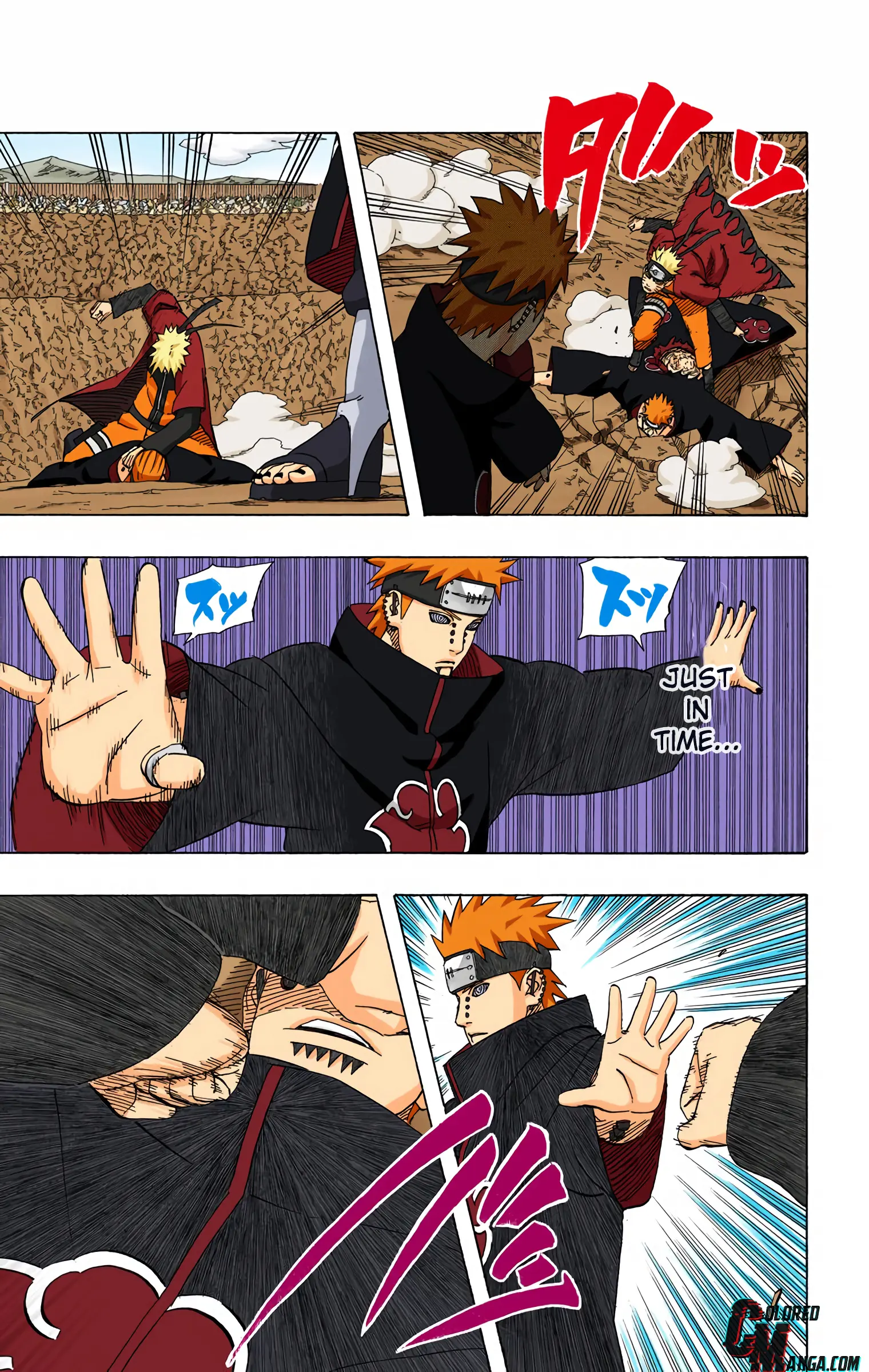 Naruto Colored Manga Online, chapter 434, page 5