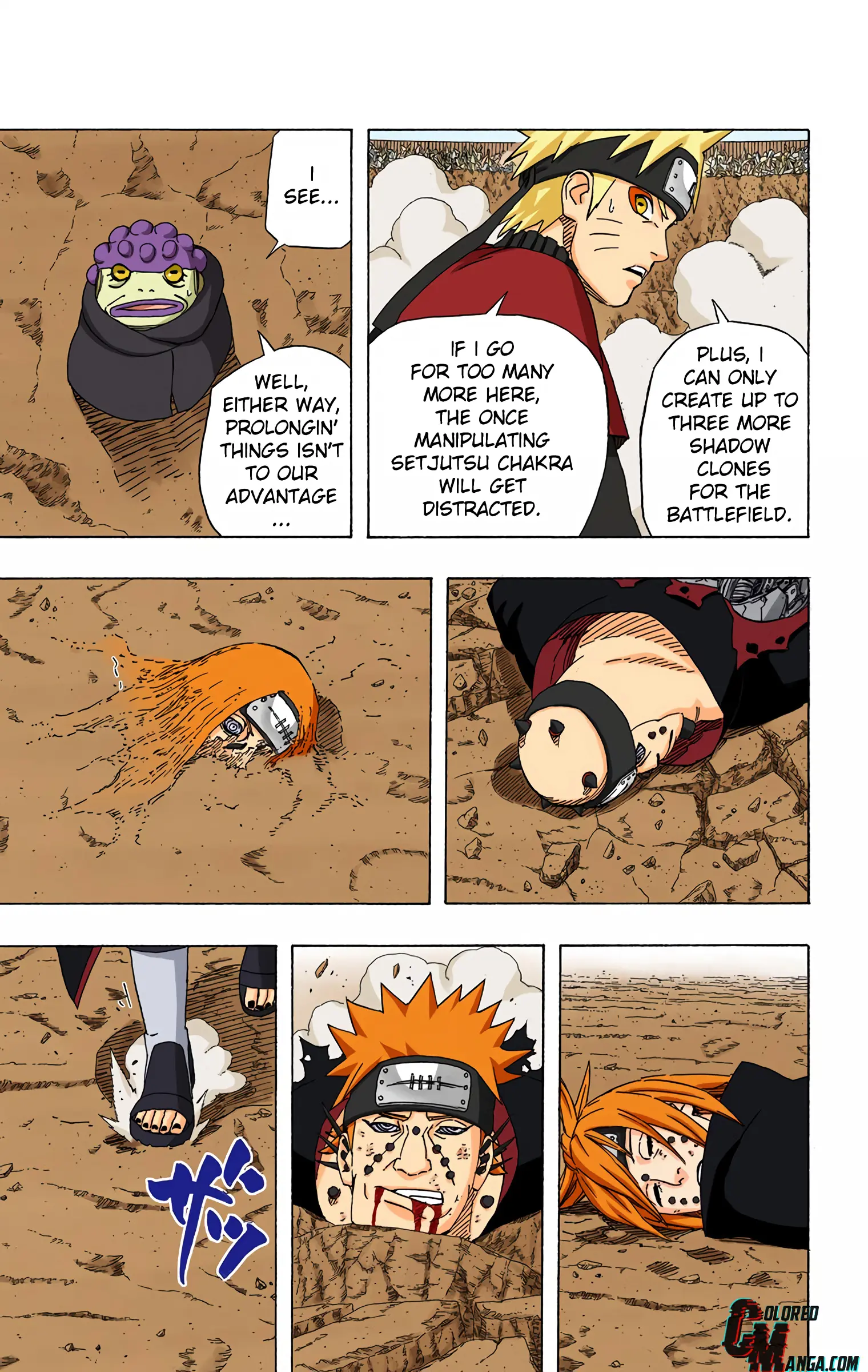 Naruto Colored Manga Online, chapter 434, page 15