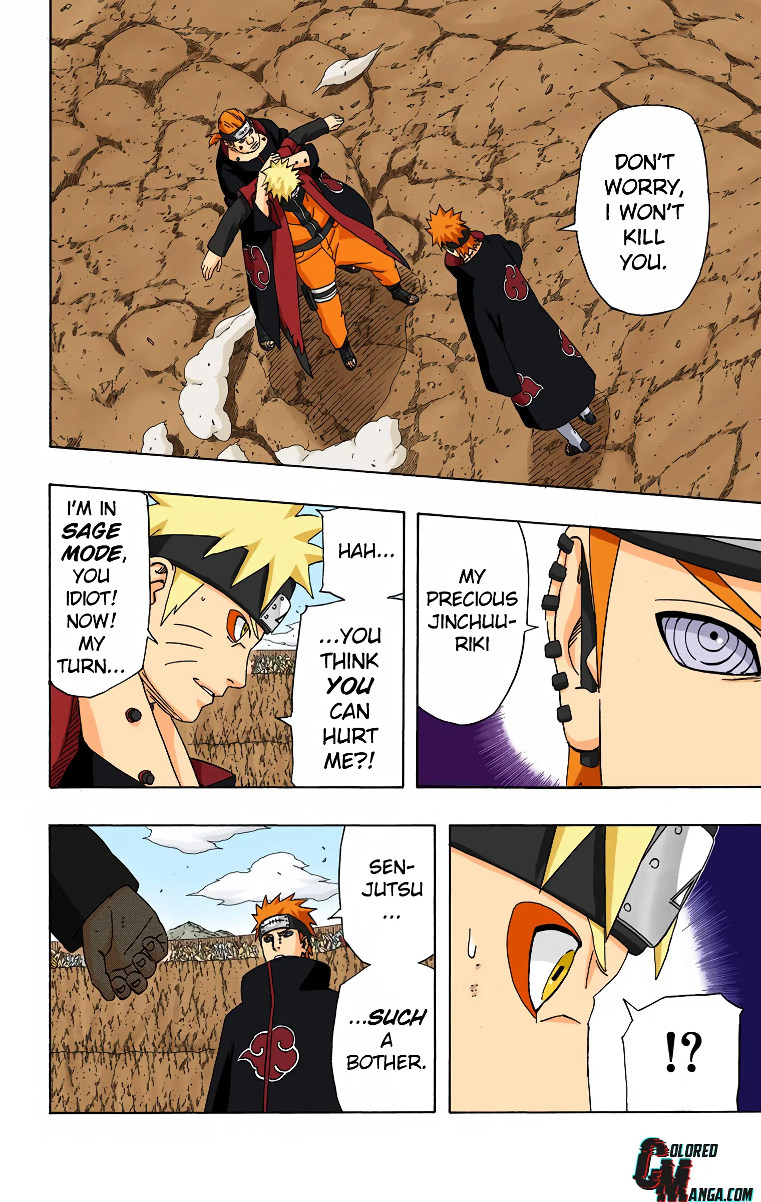 Naruto Colored Manga Online, chapter 434, page 18