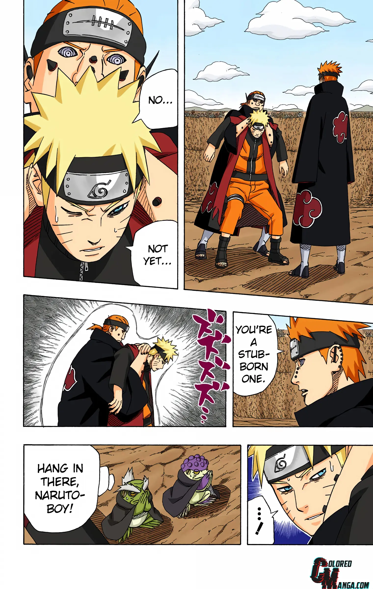 Naruto Colored Manga Online, chapter 435, page 2