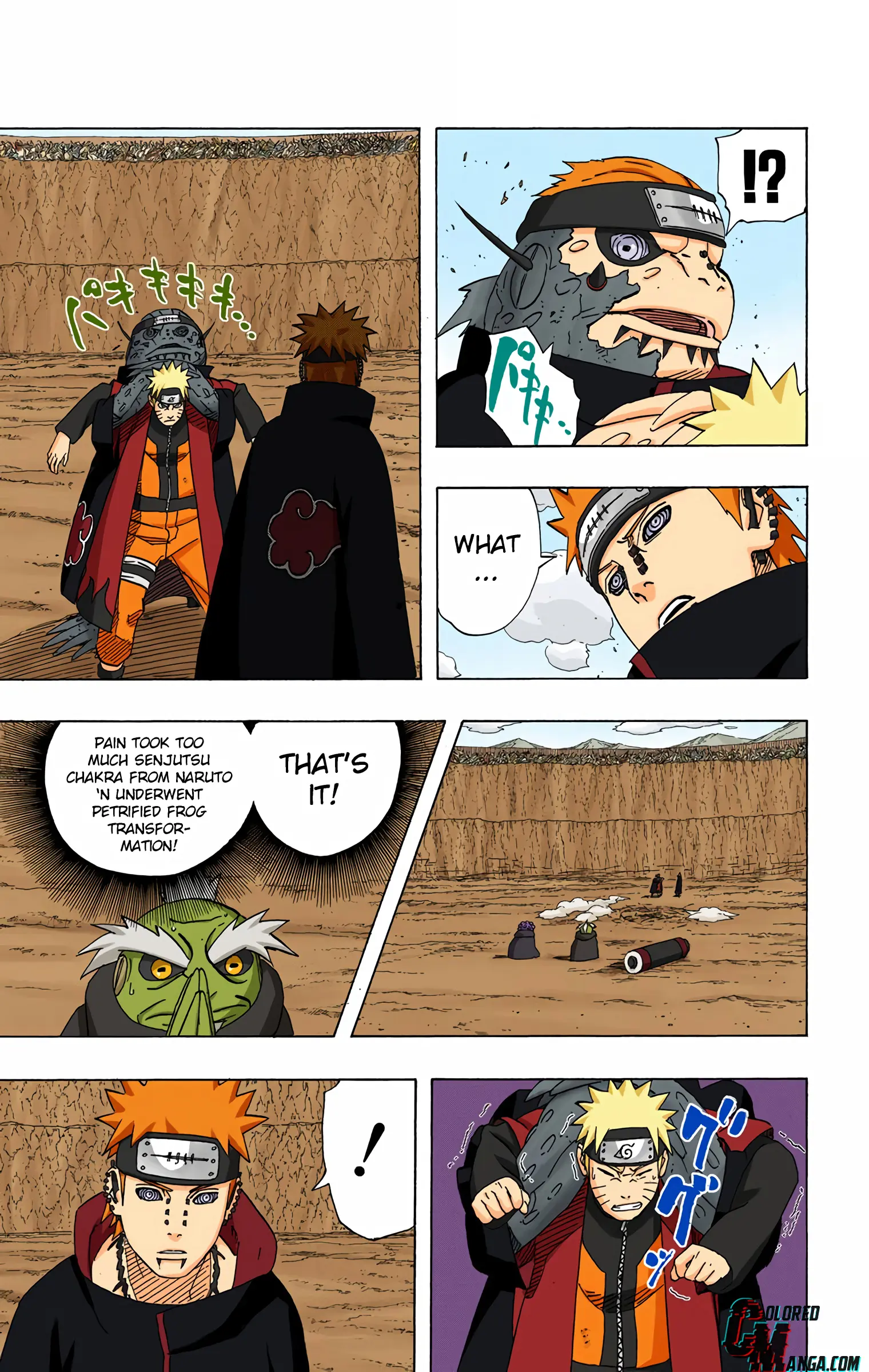 Naruto Colored Manga Online, chapter 435, page 5