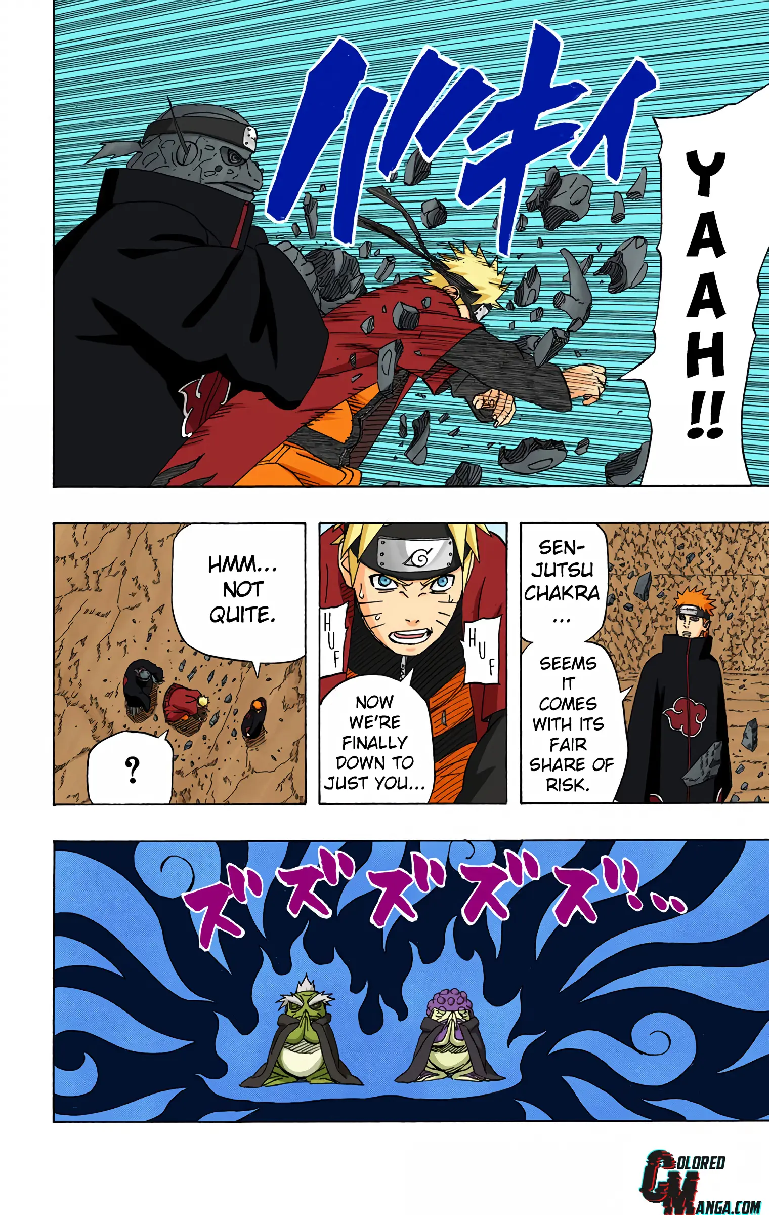 Naruto Colored Manga Online, chapter 435, page 6