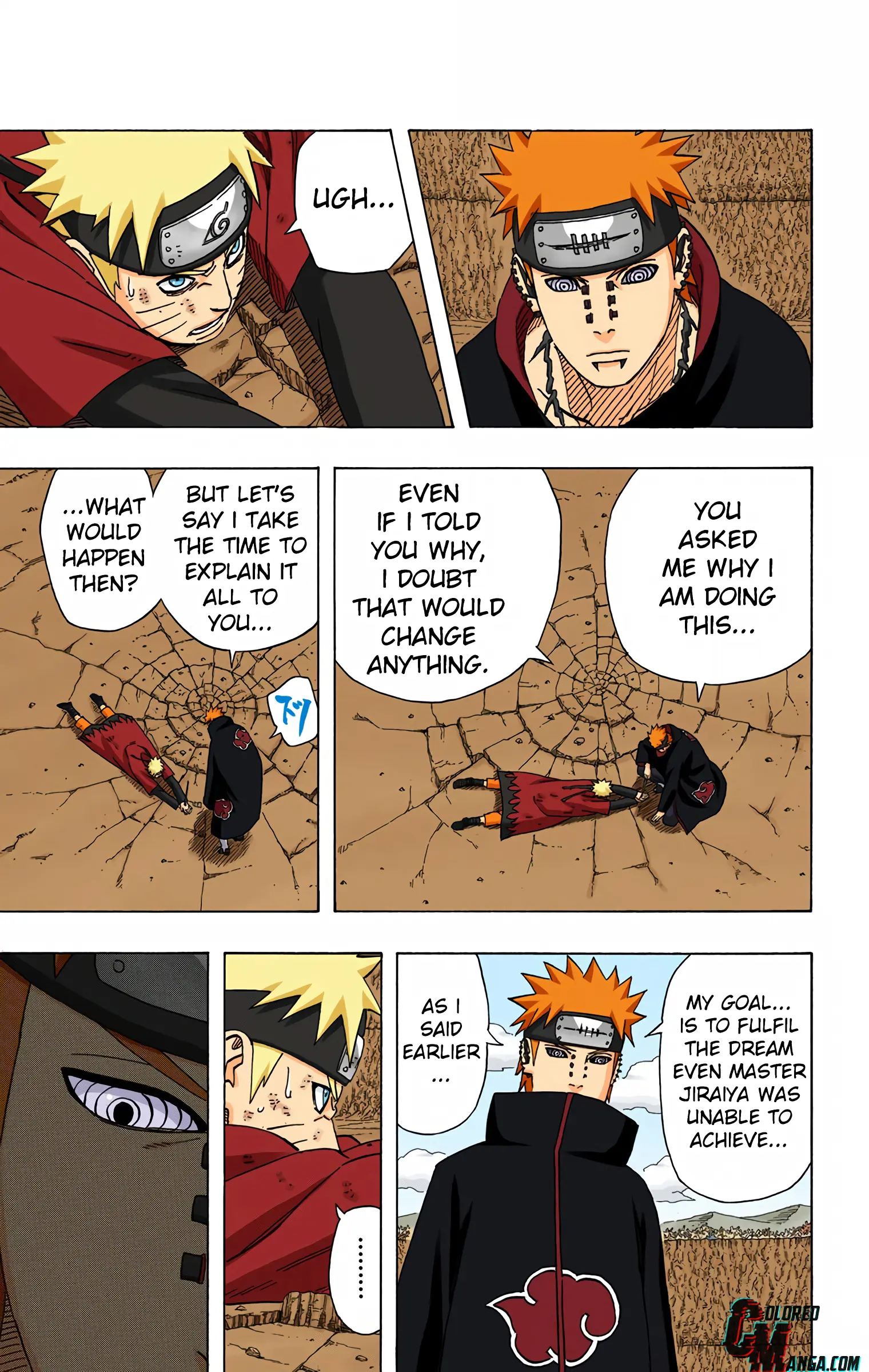 Naruto Colored Manga Online, chapter 436, page 5