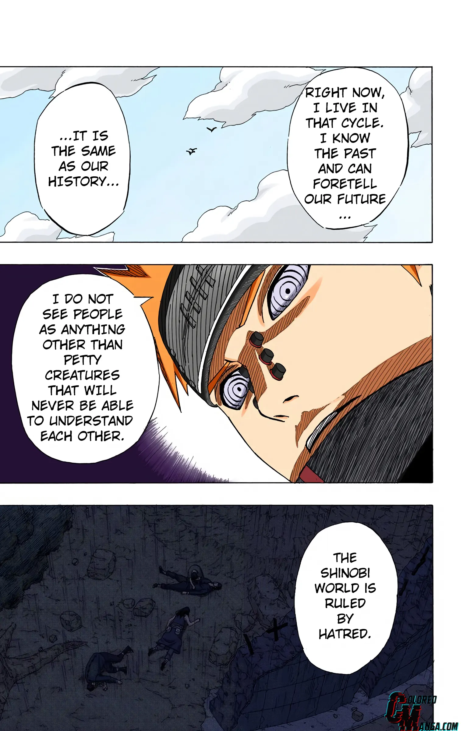 Naruto Colored Manga Online, chapter 436, page 11