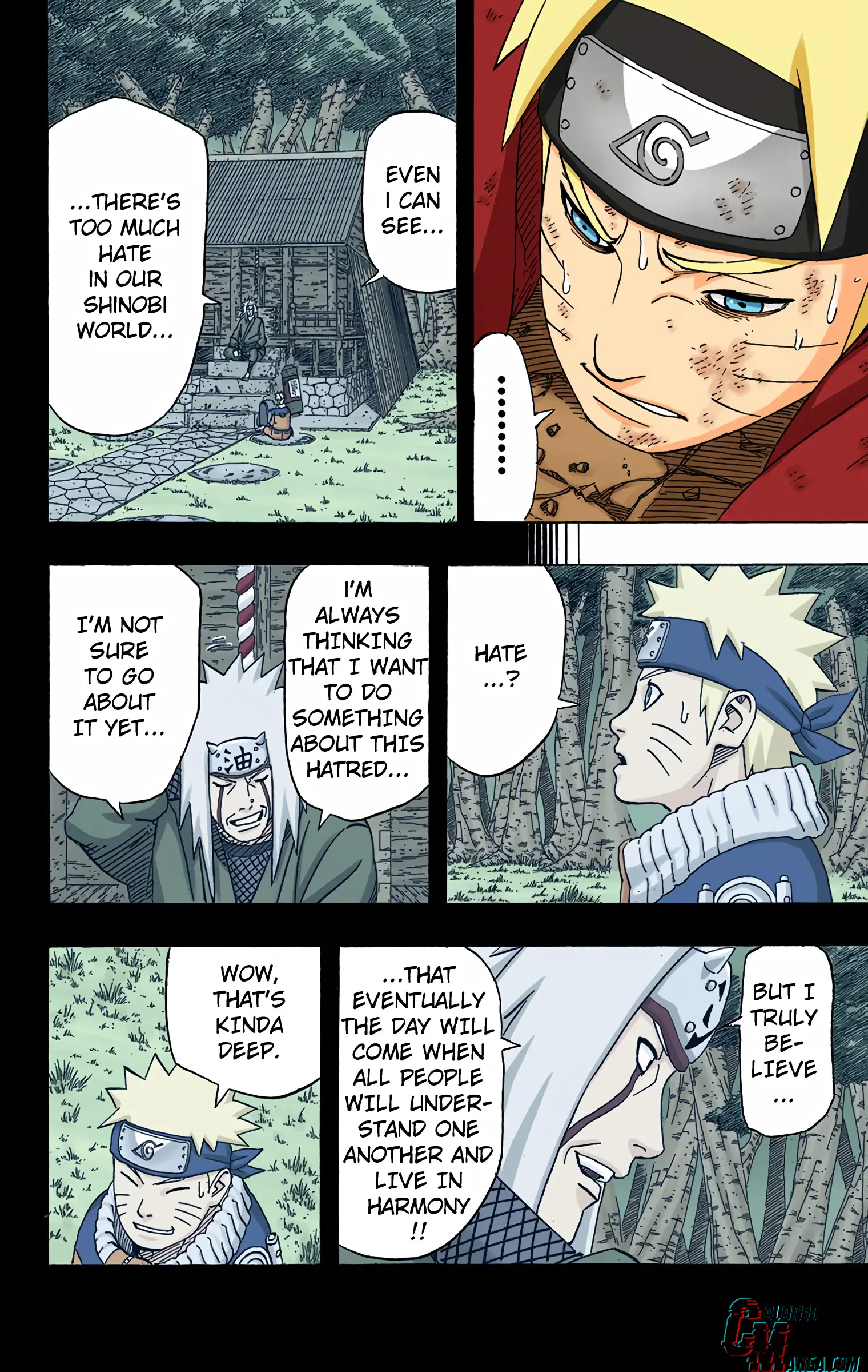 Naruto Colored Manga Online, chapter 436, page 12