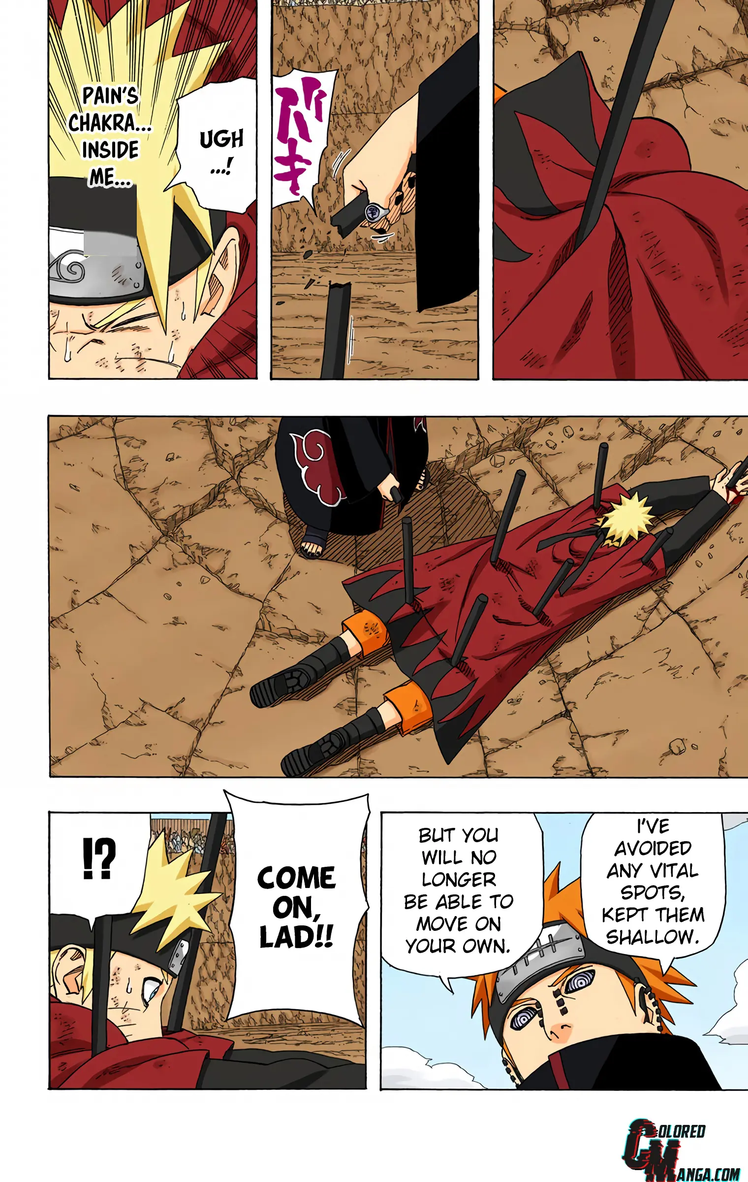 Naruto Colored Manga Online, chapter 437, page 6