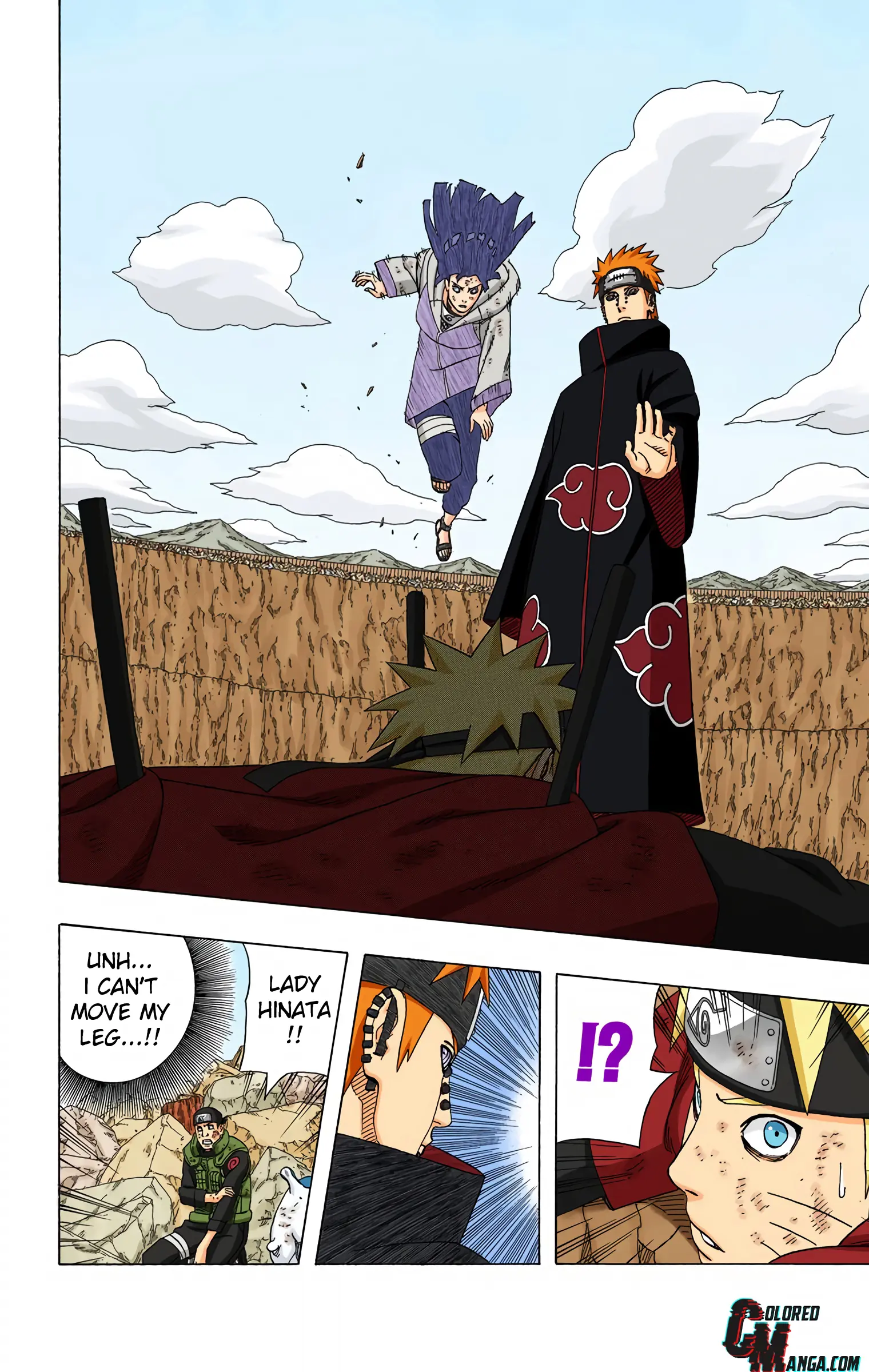 Naruto Colored Manga Online, chapter 437, page 8