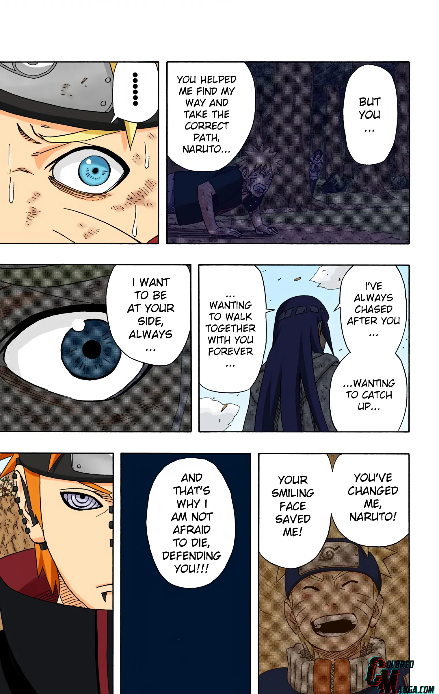 Naruto Colored Manga Online, chapter 437, page 11