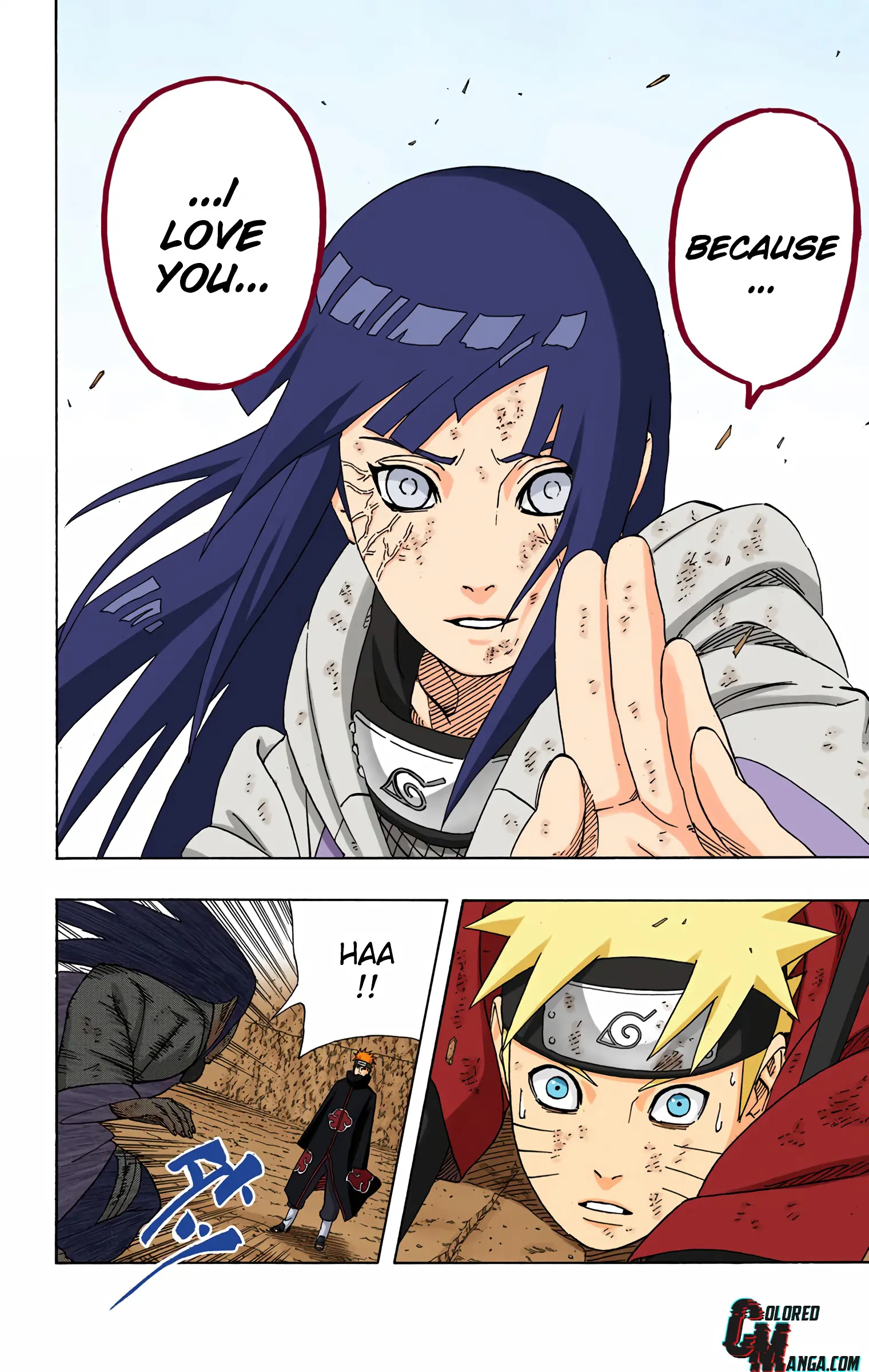 Naruto Colored Manga Online, chapter 437, page 12