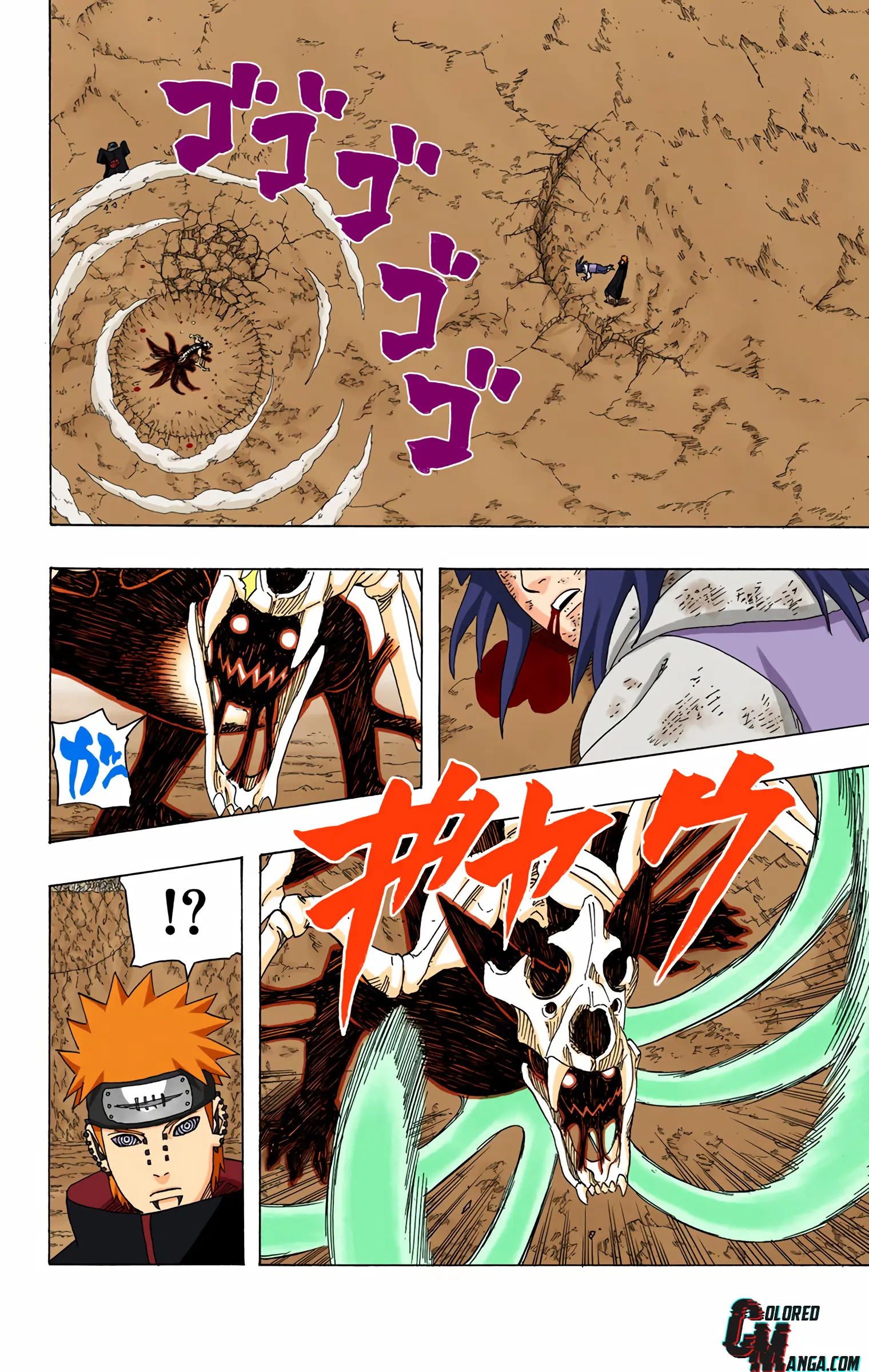 Naruto Colored Manga Online, chapter 438, page 2