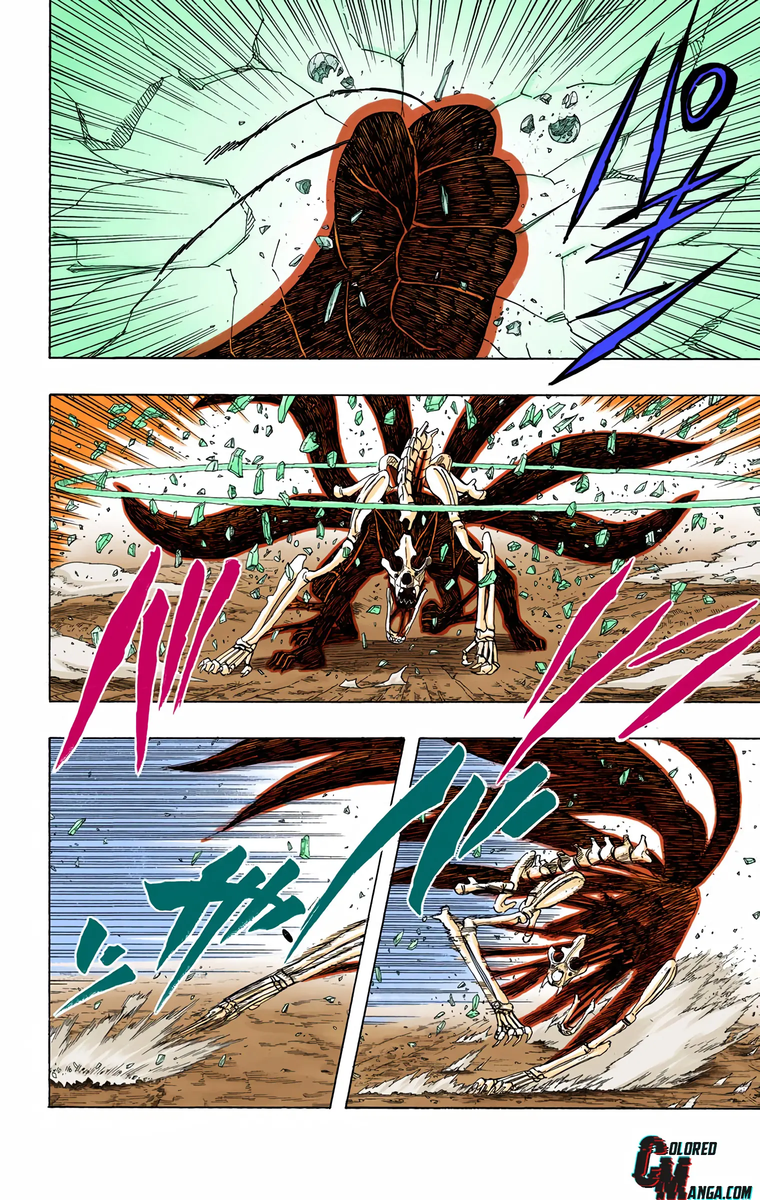 Naruto Colored Manga Online, chapter 438, page 4