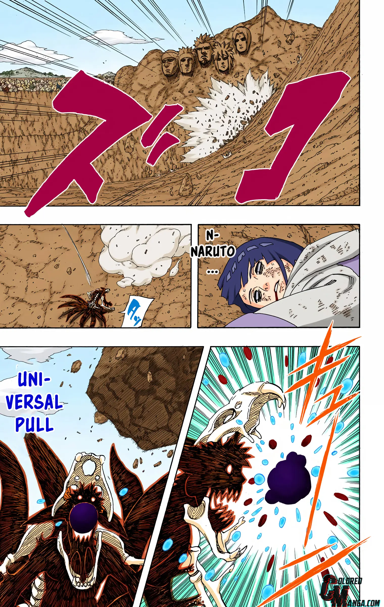 Naruto Colored Manga Online, chapter 438, page 7