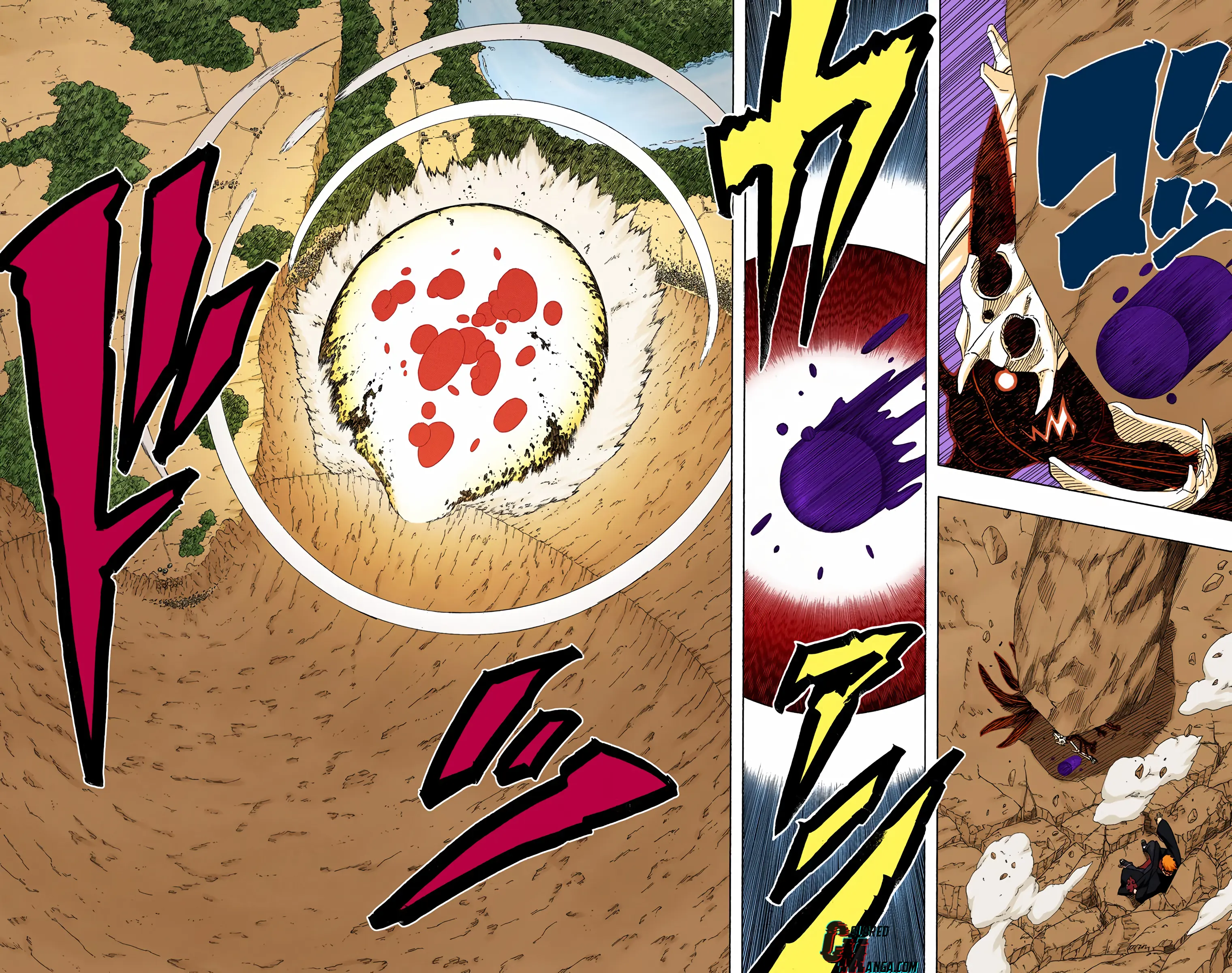 Naruto Colored Manga Online, chapter 438, page 8