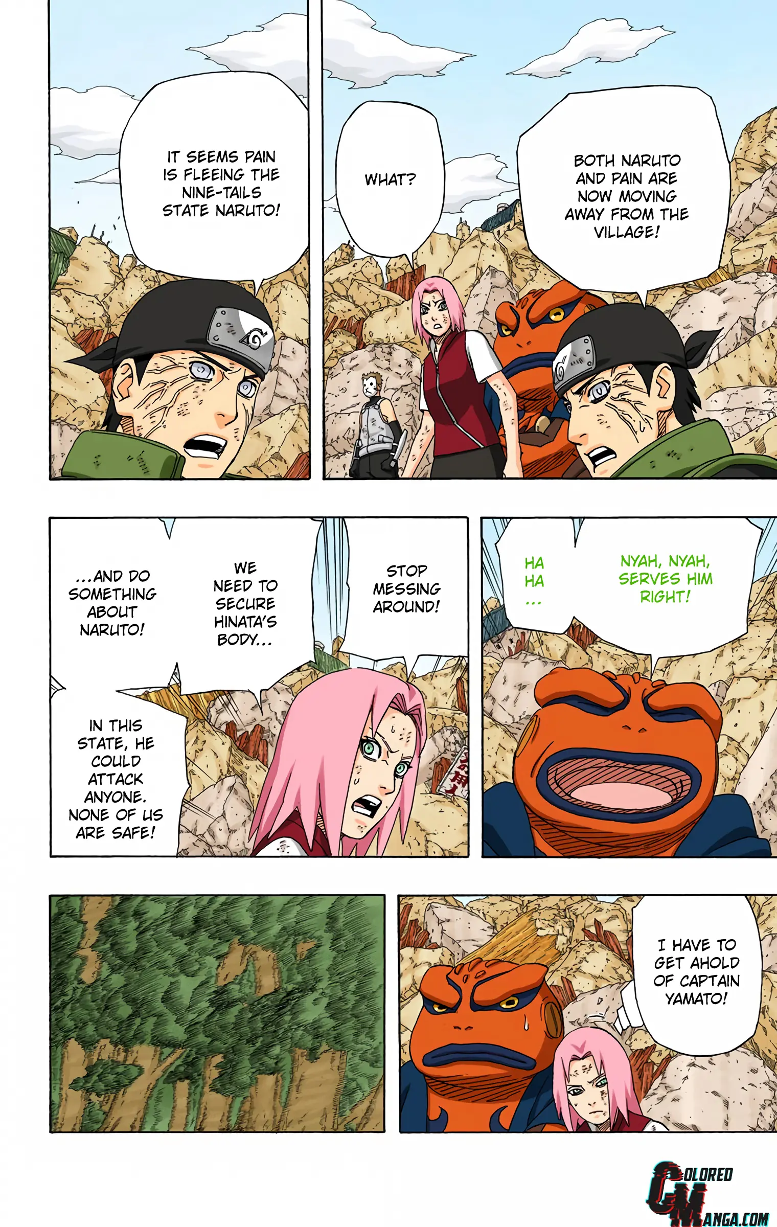 Naruto Colored Manga Online, chapter 438, page 15