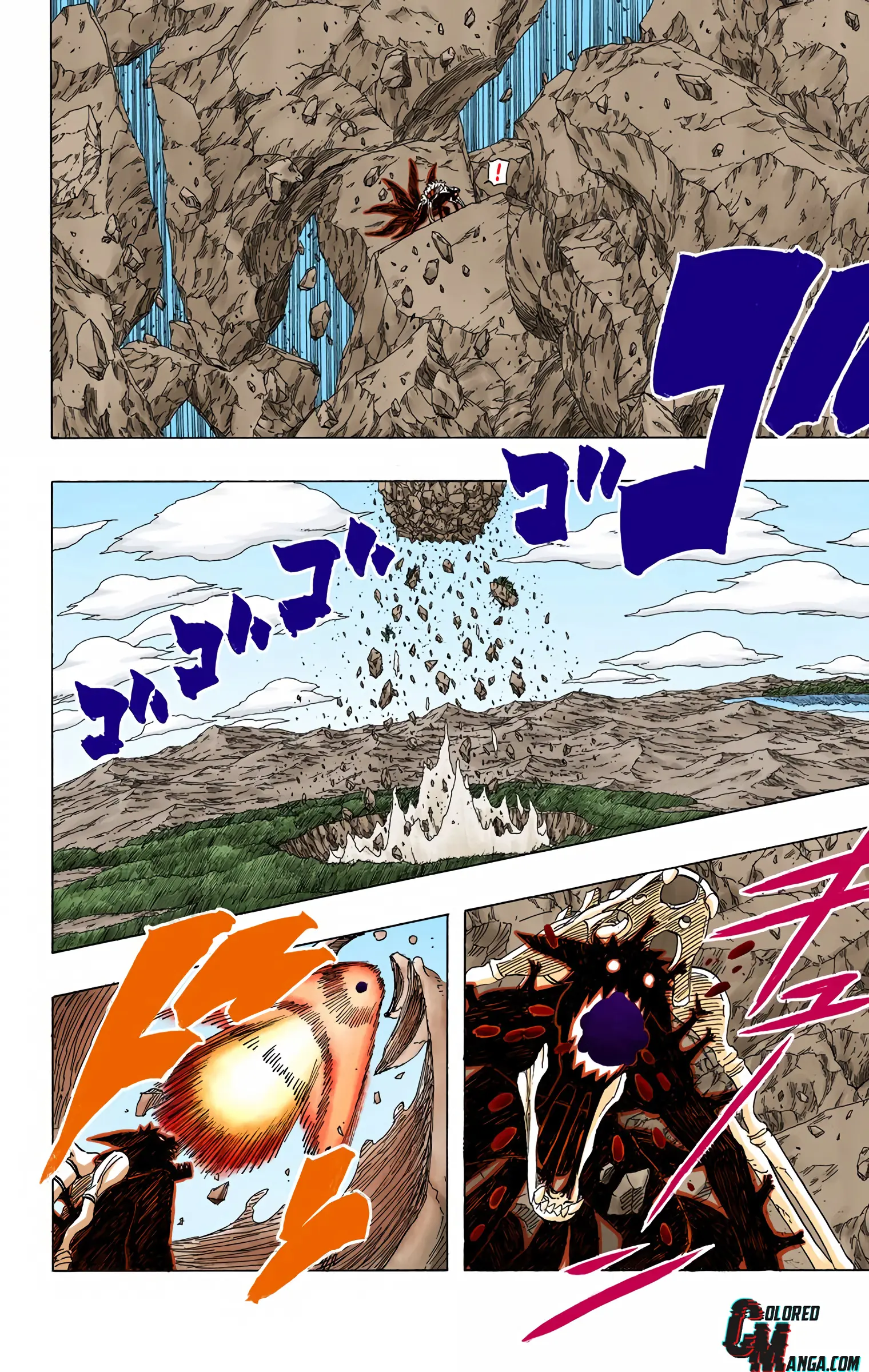 Naruto Colored Manga Online, chapter 439, page 4