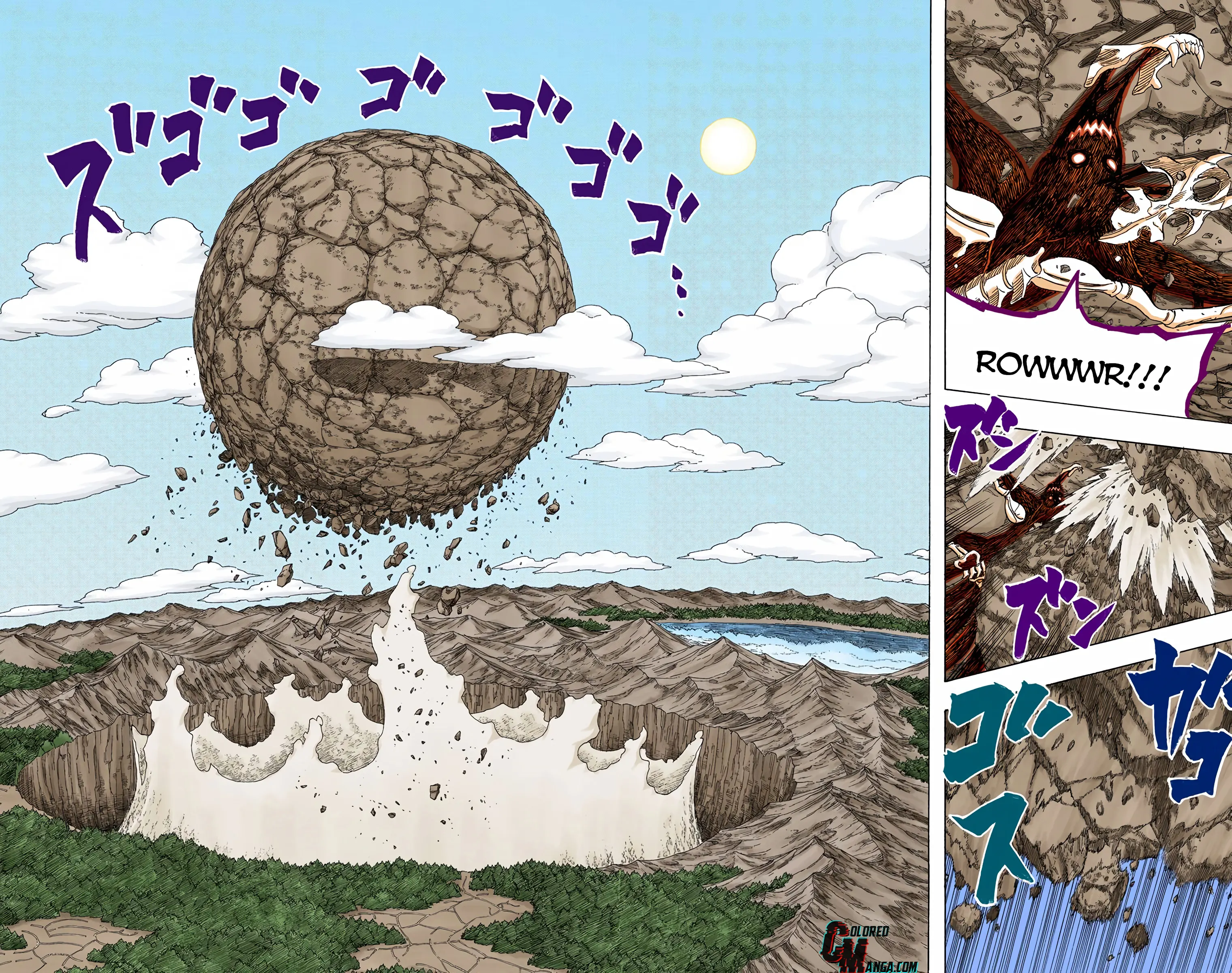 Naruto Colored Manga Online, chapter 439, page 6