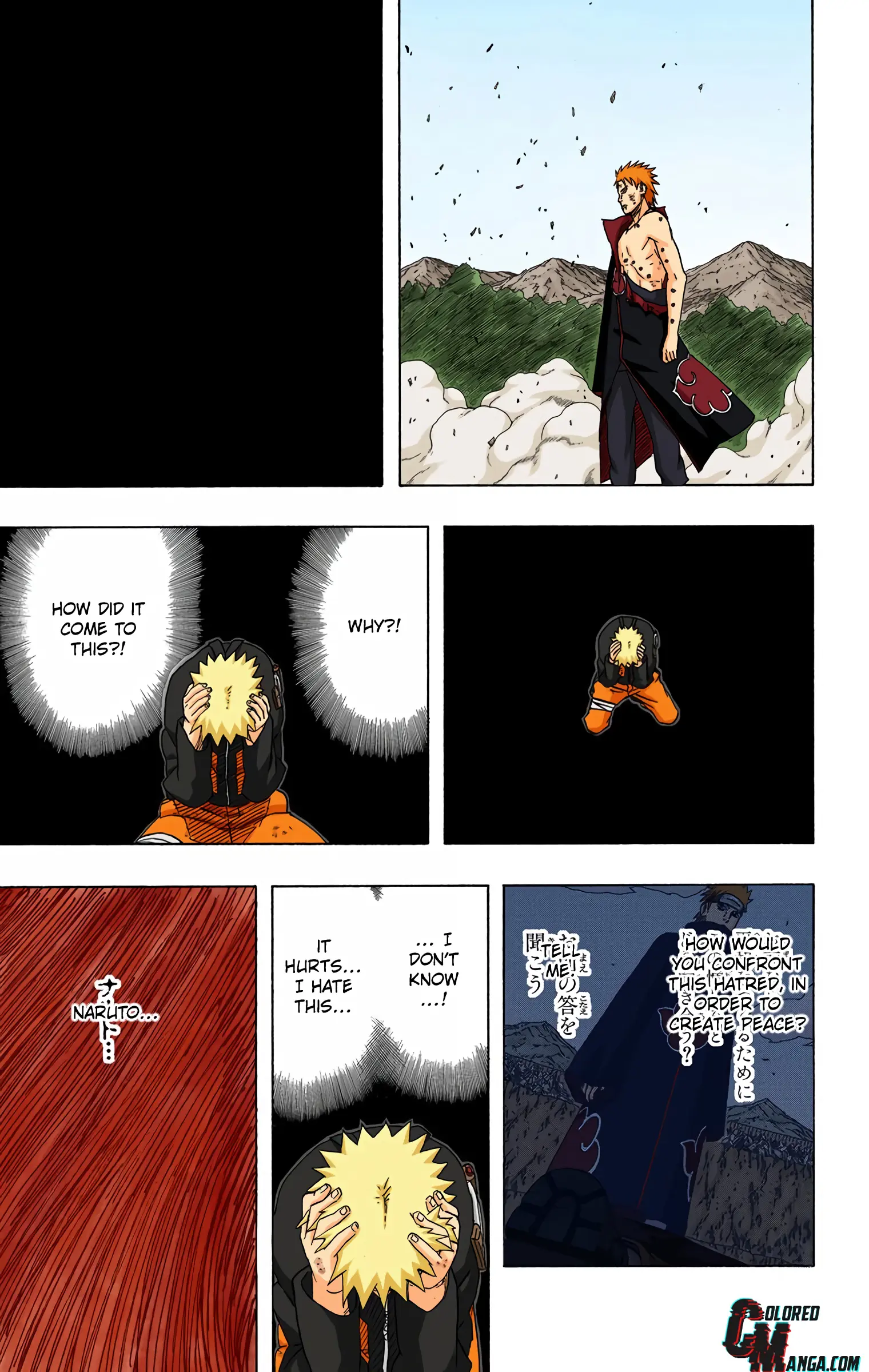 Naruto Colored Manga Online, chapter 439, page 8