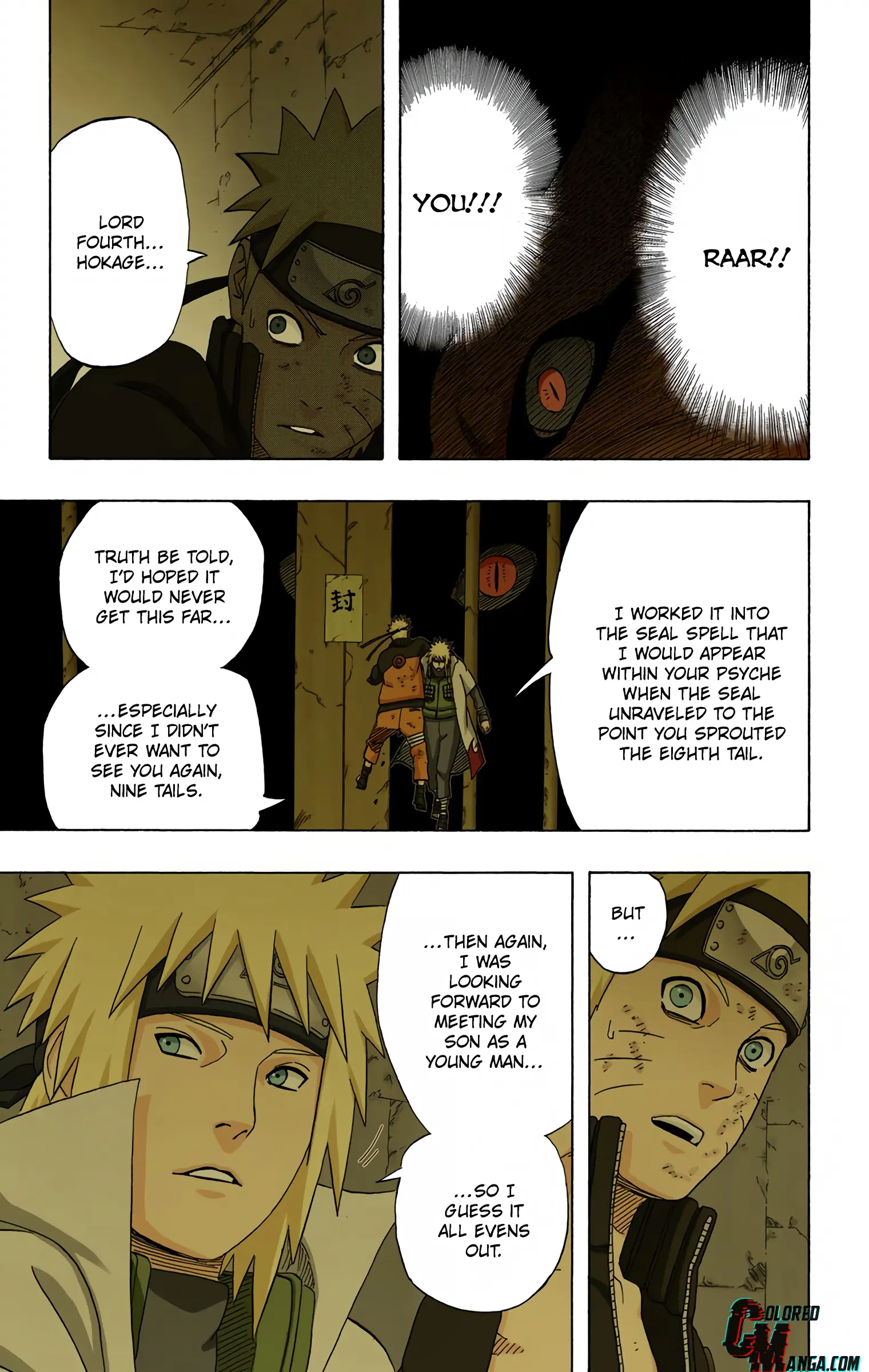 Naruto Colored Manga Online, chapter 439, page 16