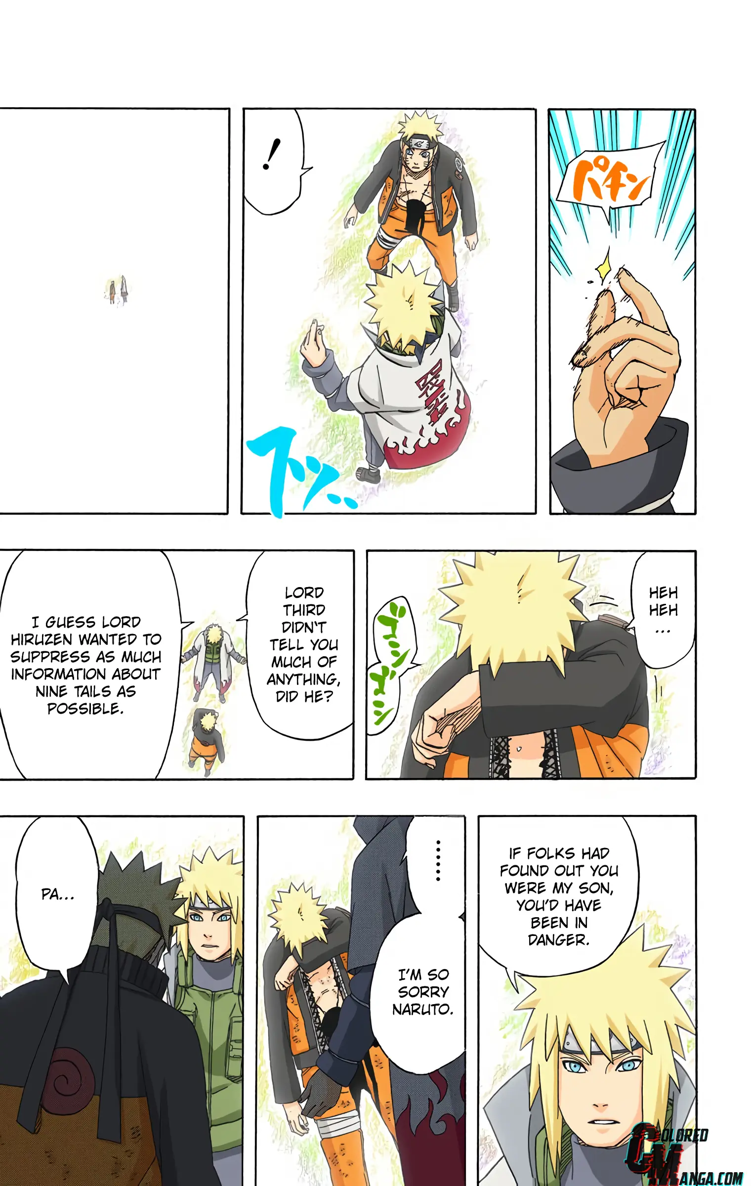 Naruto Colored Manga Online, chapter 440, page 5
