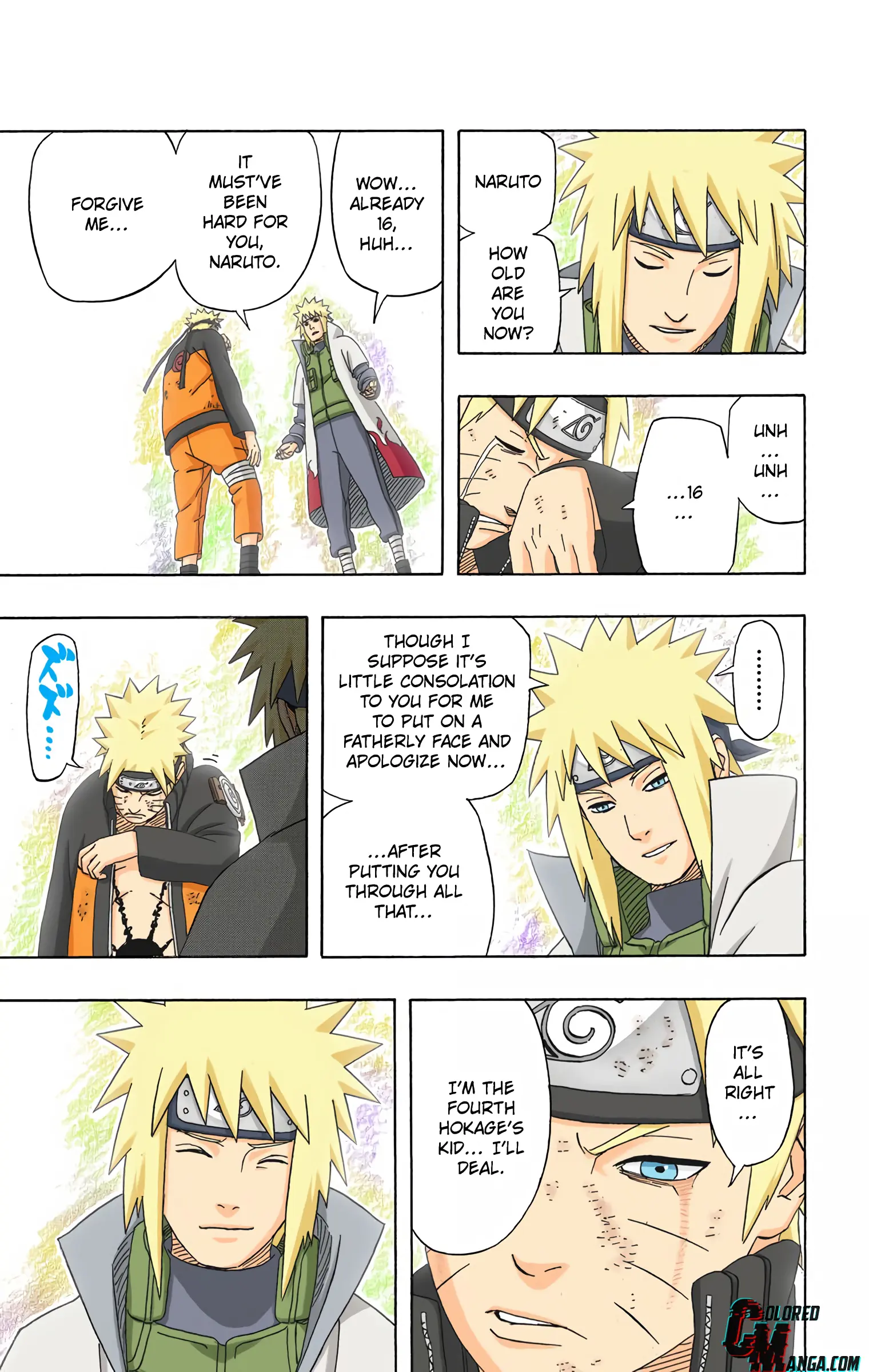 Naruto Colored Manga Online, chapter 440, page 7